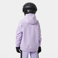 Juniors' Powder Softshell Hoodie - 698 BRIGHT LAVENDER