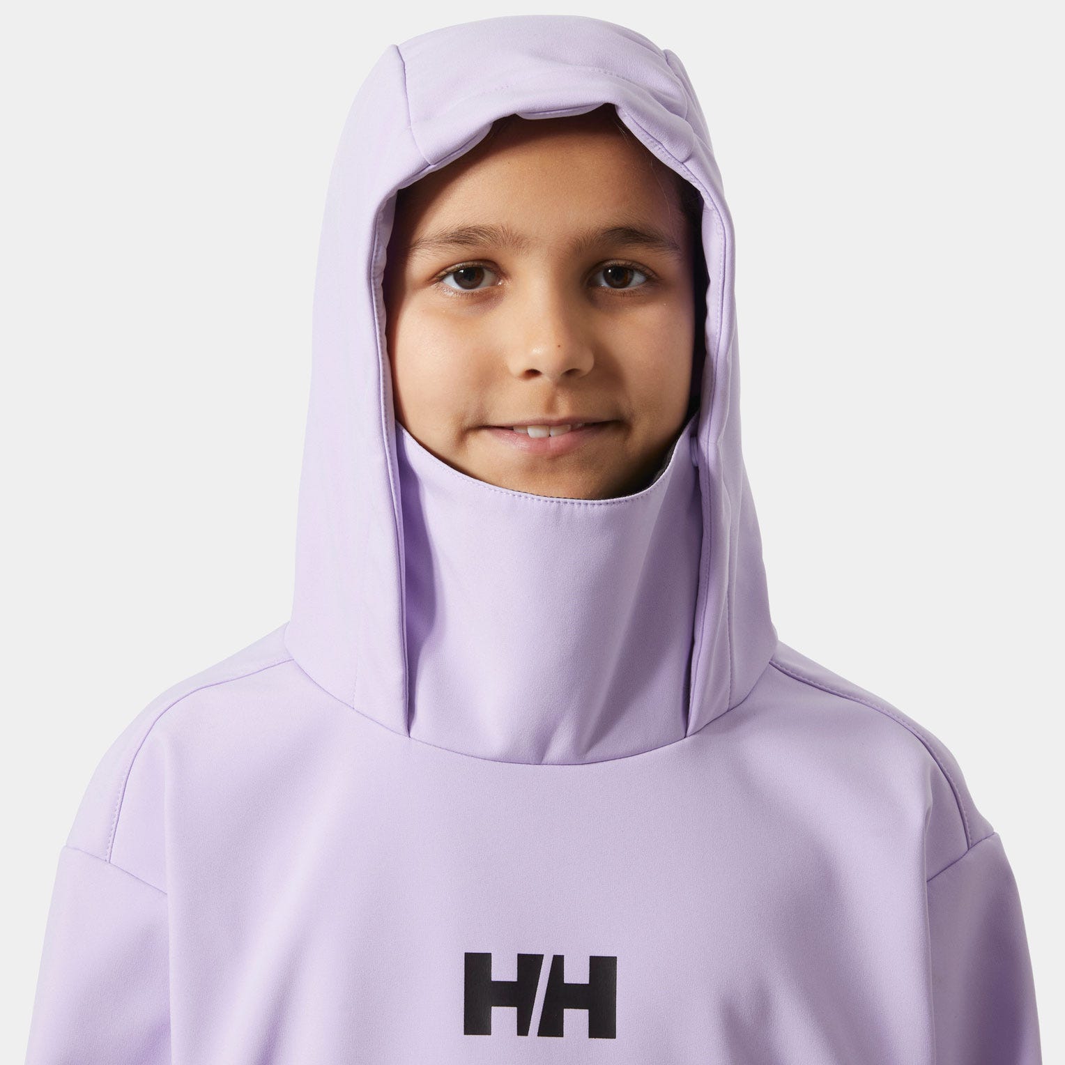 Juniors' Powder Softshell Hoodie - 698 BRIGHT LAVENDER