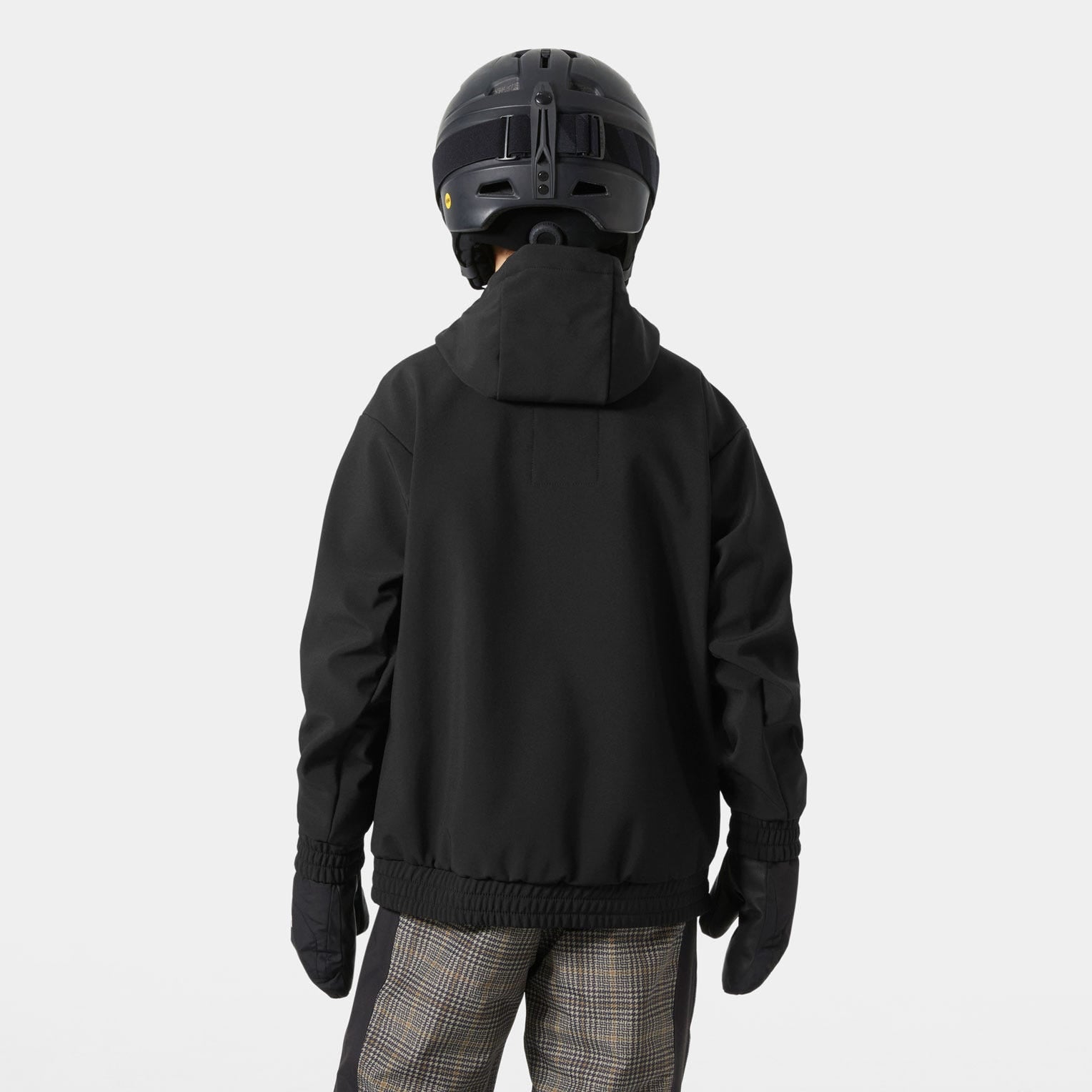 Juniors' Powder Softshell Hoodie - 990 BLACK