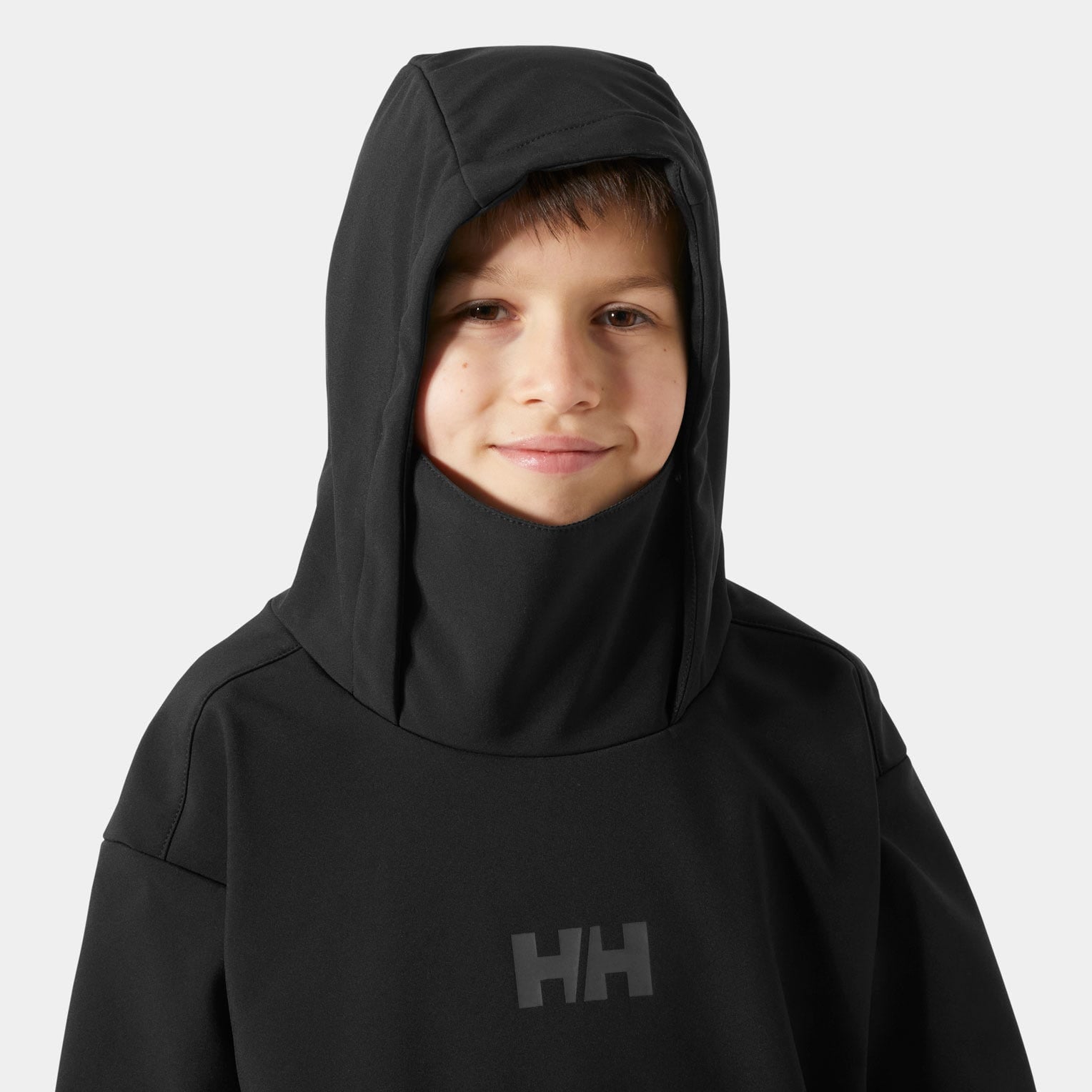 Juniors' Powder Softshell Hoodie - 990 BLACK