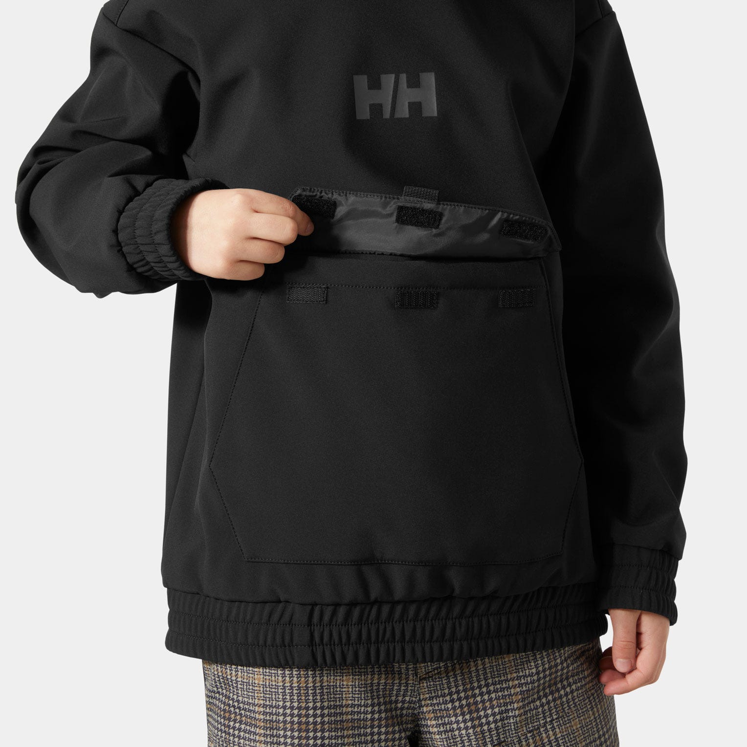 Juniors' Powder Softshell Hoodie - 990 BLACK