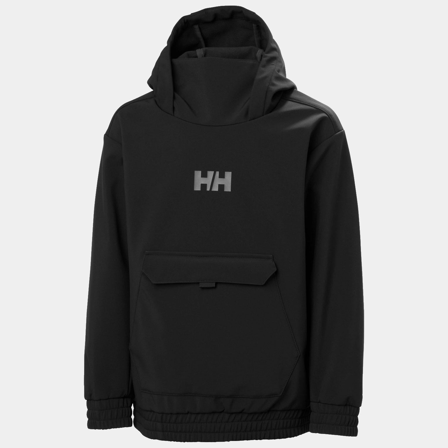 Juniors' Powder Softshell Hoodie - 990 BLACK