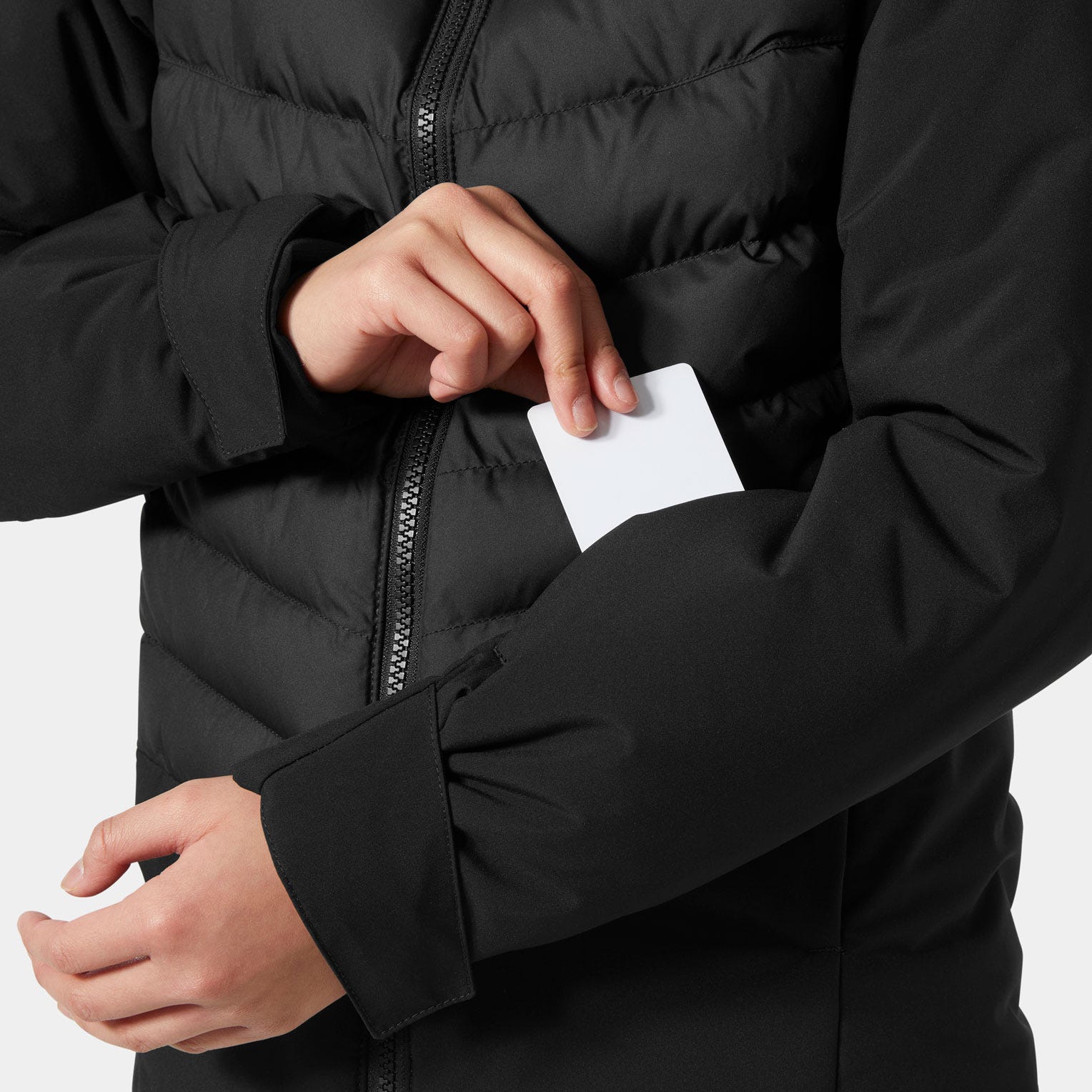 Junior Girls’ Astra Jacket - 990 BLACK