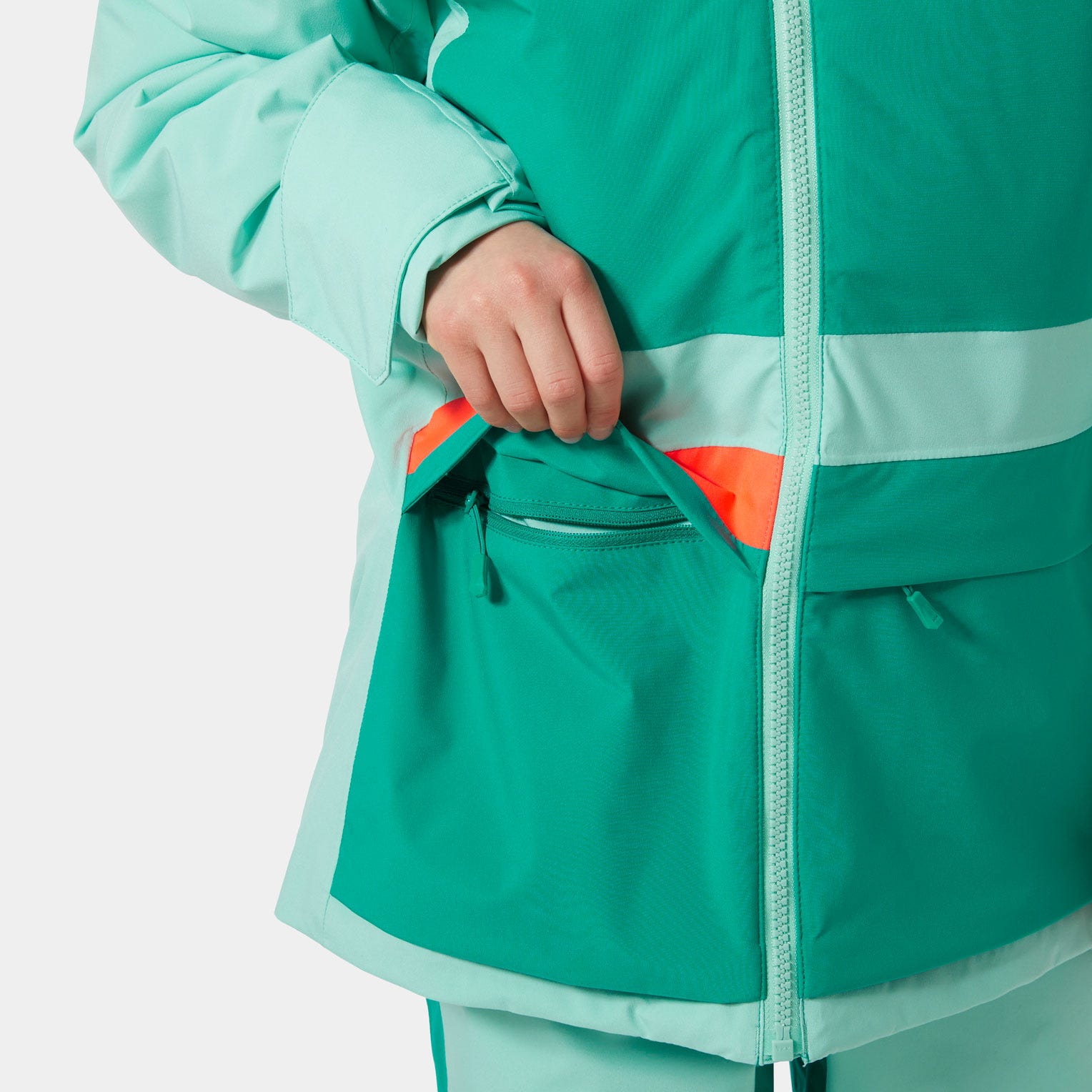 Junior Girls’ Stellar Jacket 2.0 - 416 LAGOON