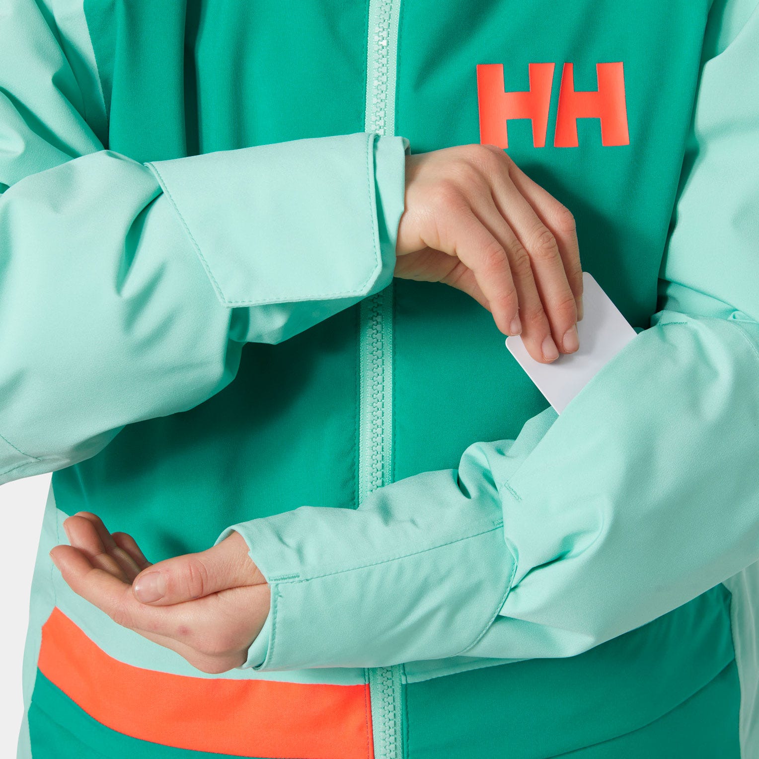 Junior Girls’ Stellar Jacket 2.0 - 416 LAGOON