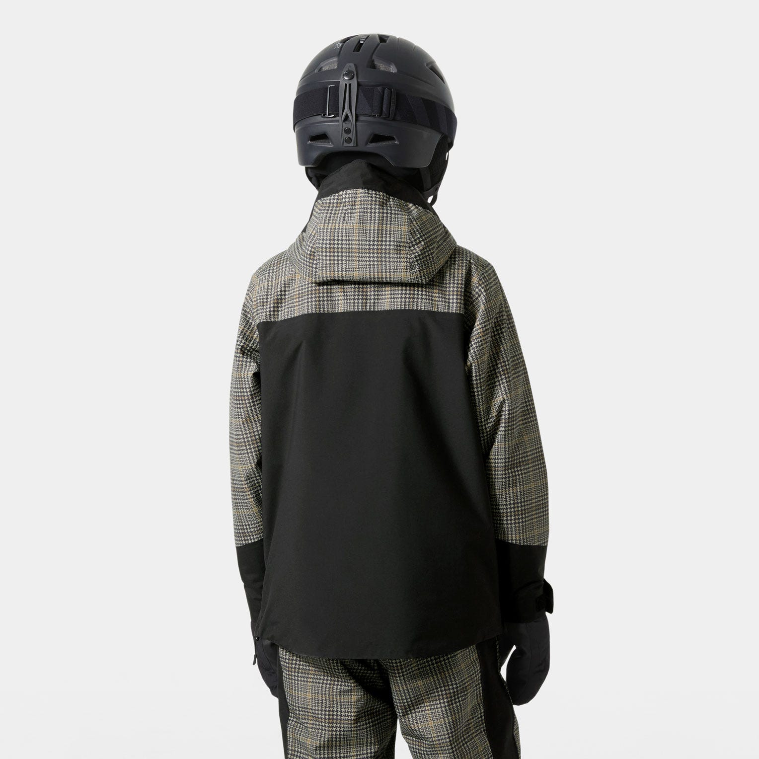 Juniors' Ride Anorak - 990 BLACK BROXBURN AOP