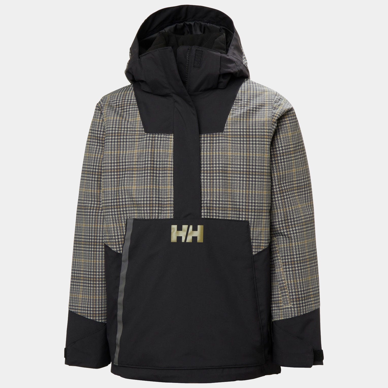 Juniors' Ride Anorak - 990 BLACK BROXBURN AOP