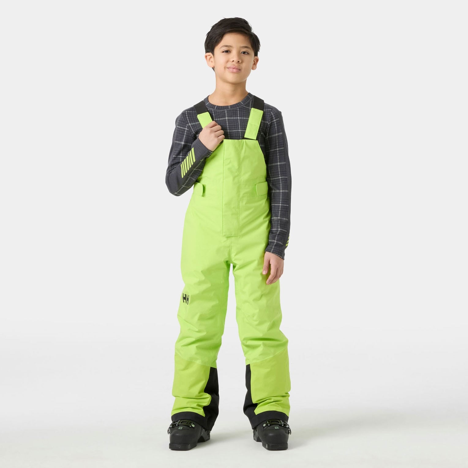 Juniors' Summit 2.0 Bib Pants - 409 LUMINOUS GR