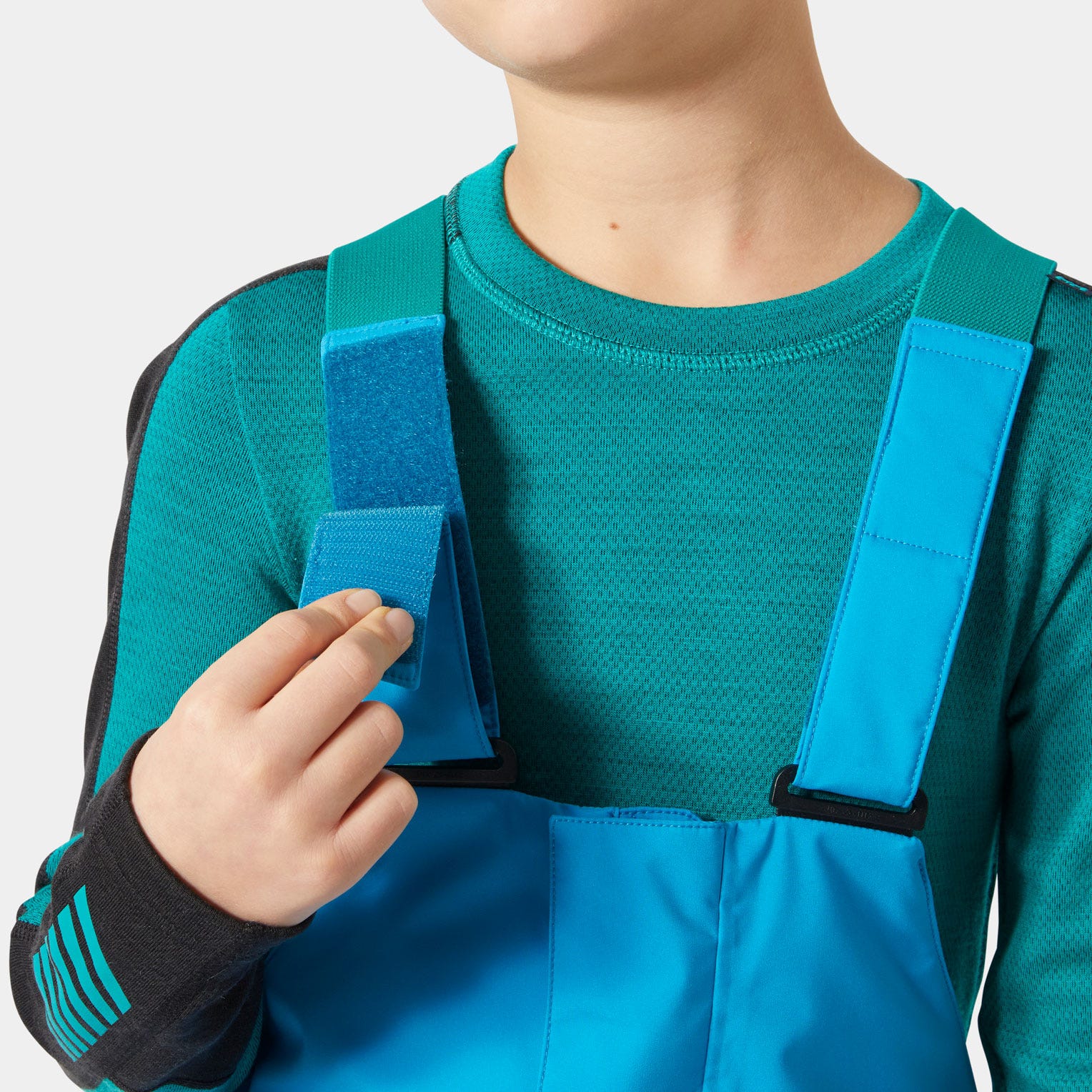 Juniors' Summit 2.0 Bib Pants - 578 NEPTUNE BLUE