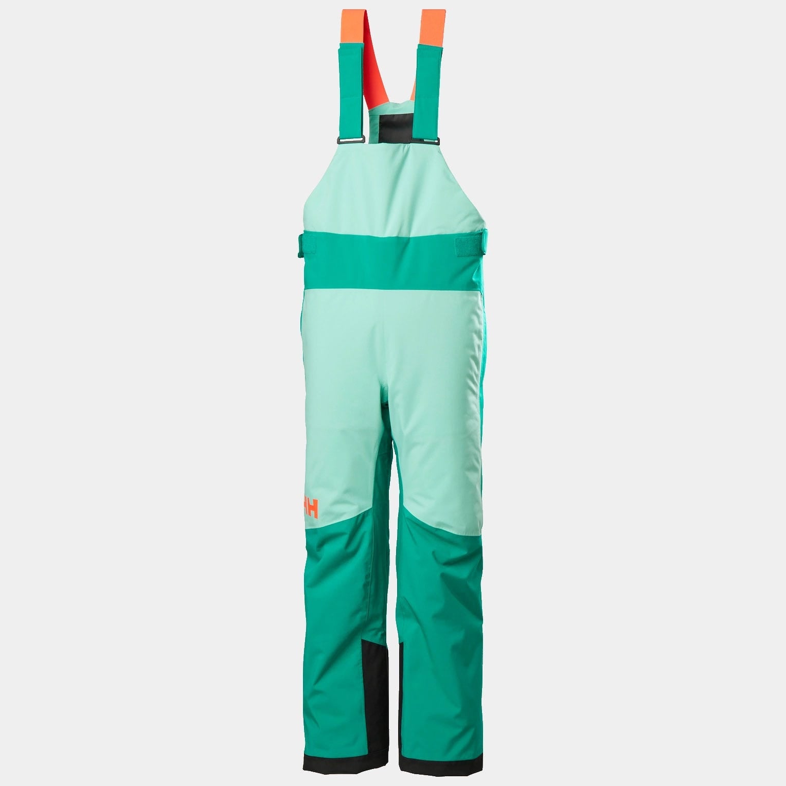 Junior Girls’ Stellar Bib Pants - 466 SIGNAL GREEN