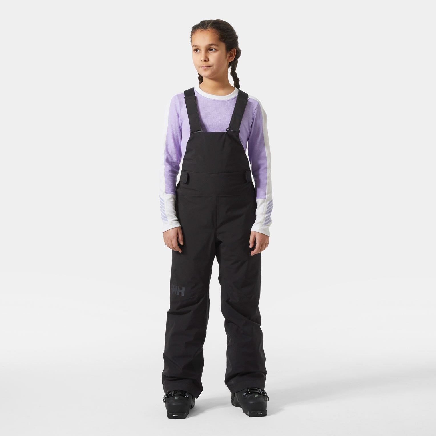 Junior Girls’ Stellar Bib Pants - 990 BLACK
