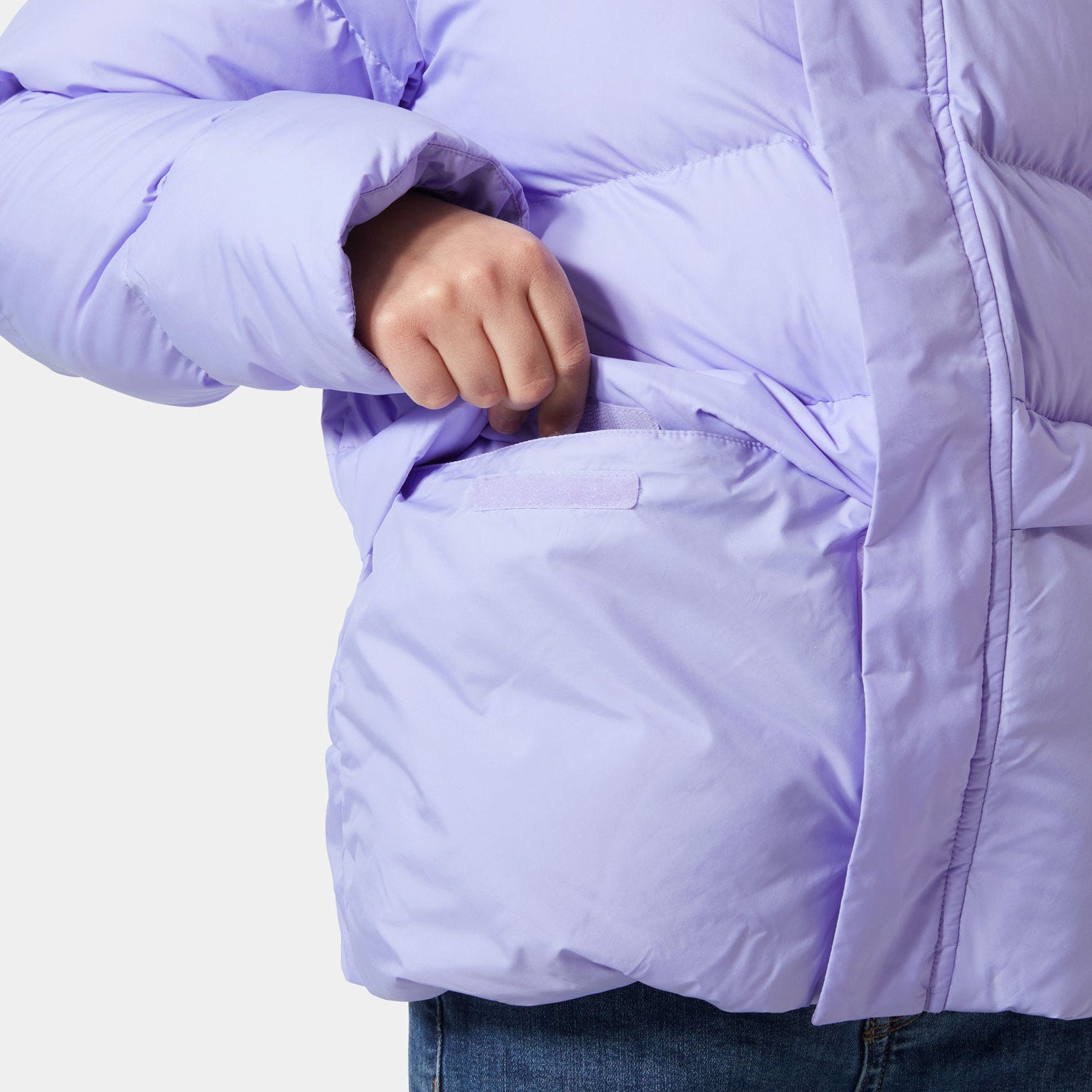 Juniors' Specter Puffy Jacket - 698 BRIGHT LAVENDER