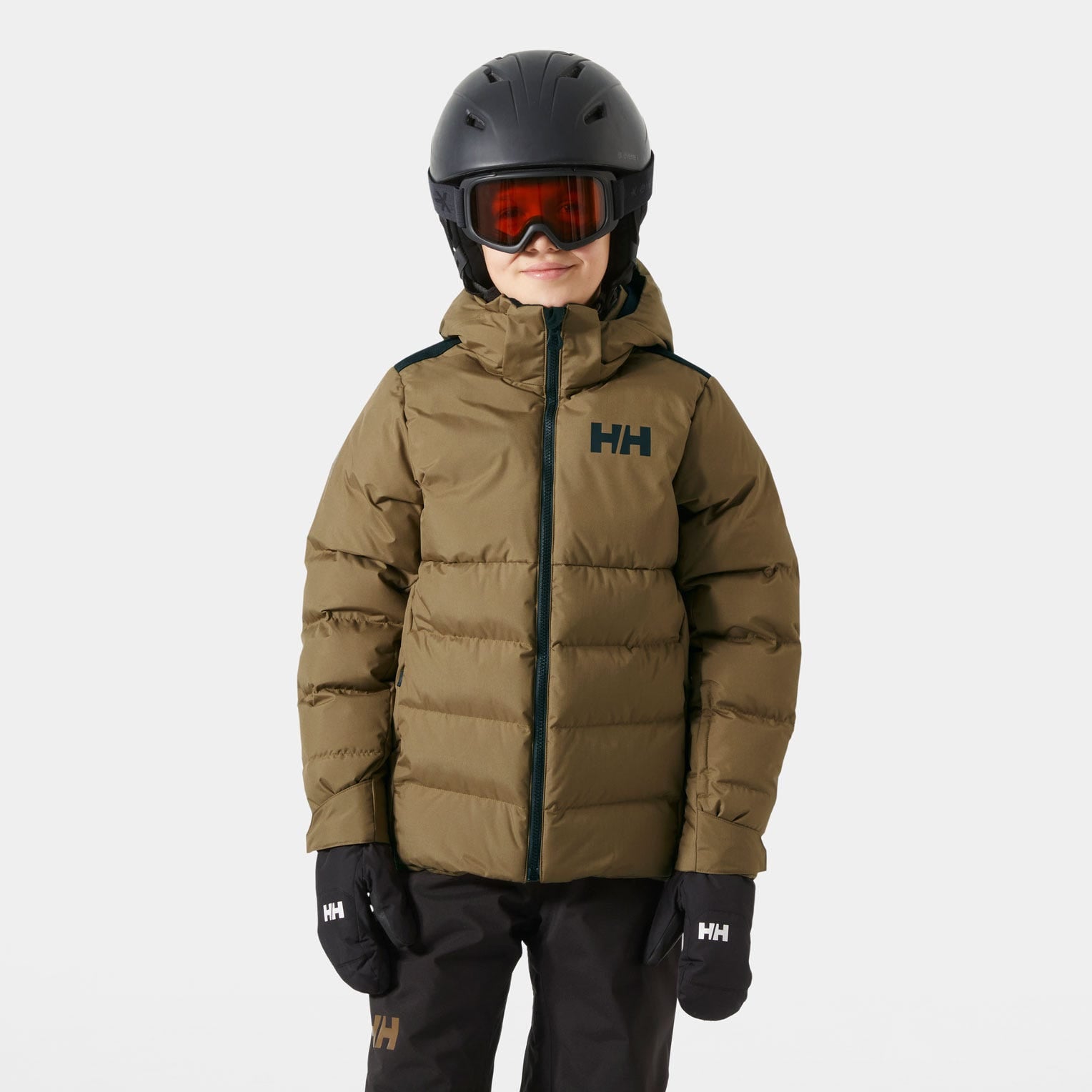 Juniors' Kvitfjell Race Puffy Jacket - 718 SEPIA