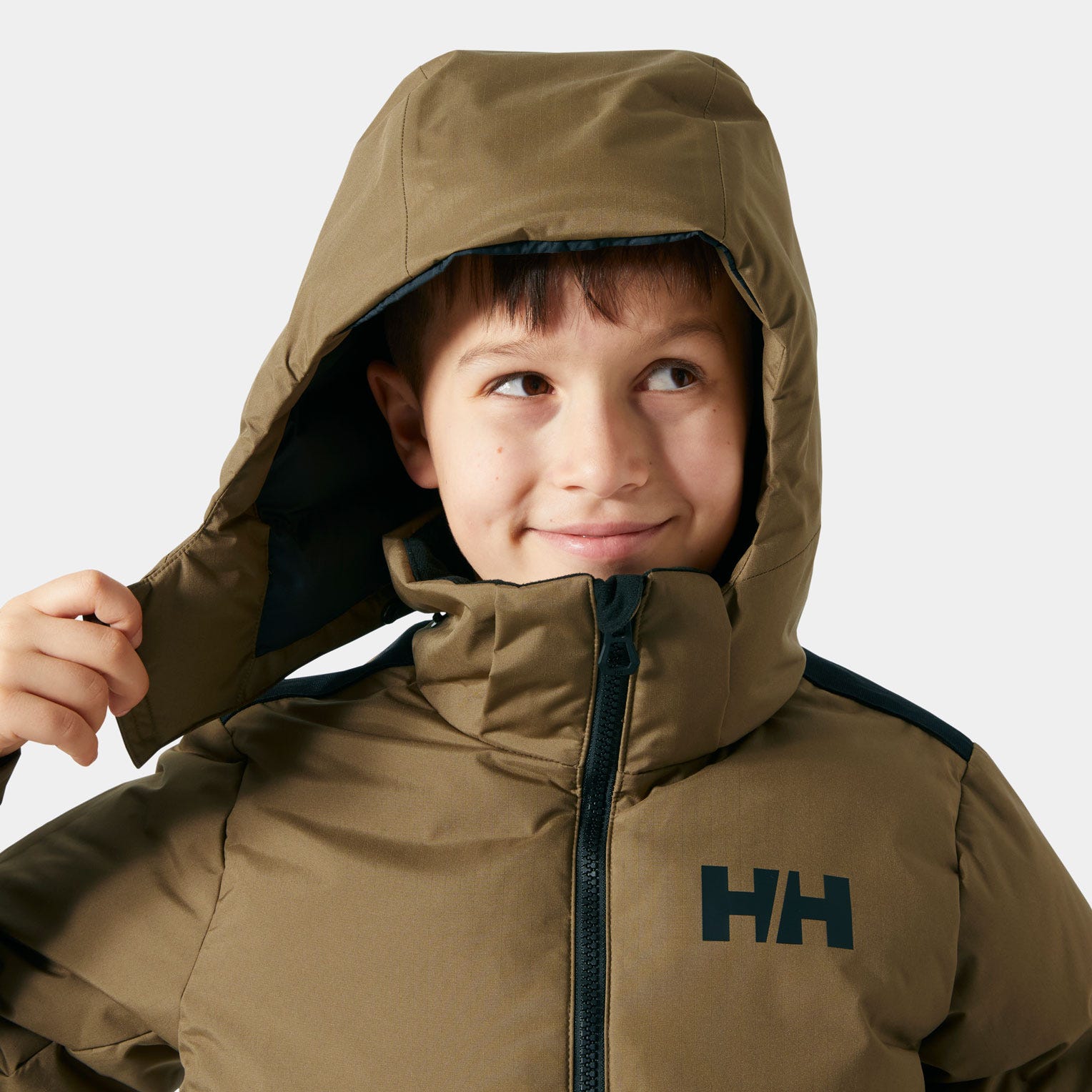 Juniors' Kvitfjell Race Puffy Jacket - 718 SEPIA