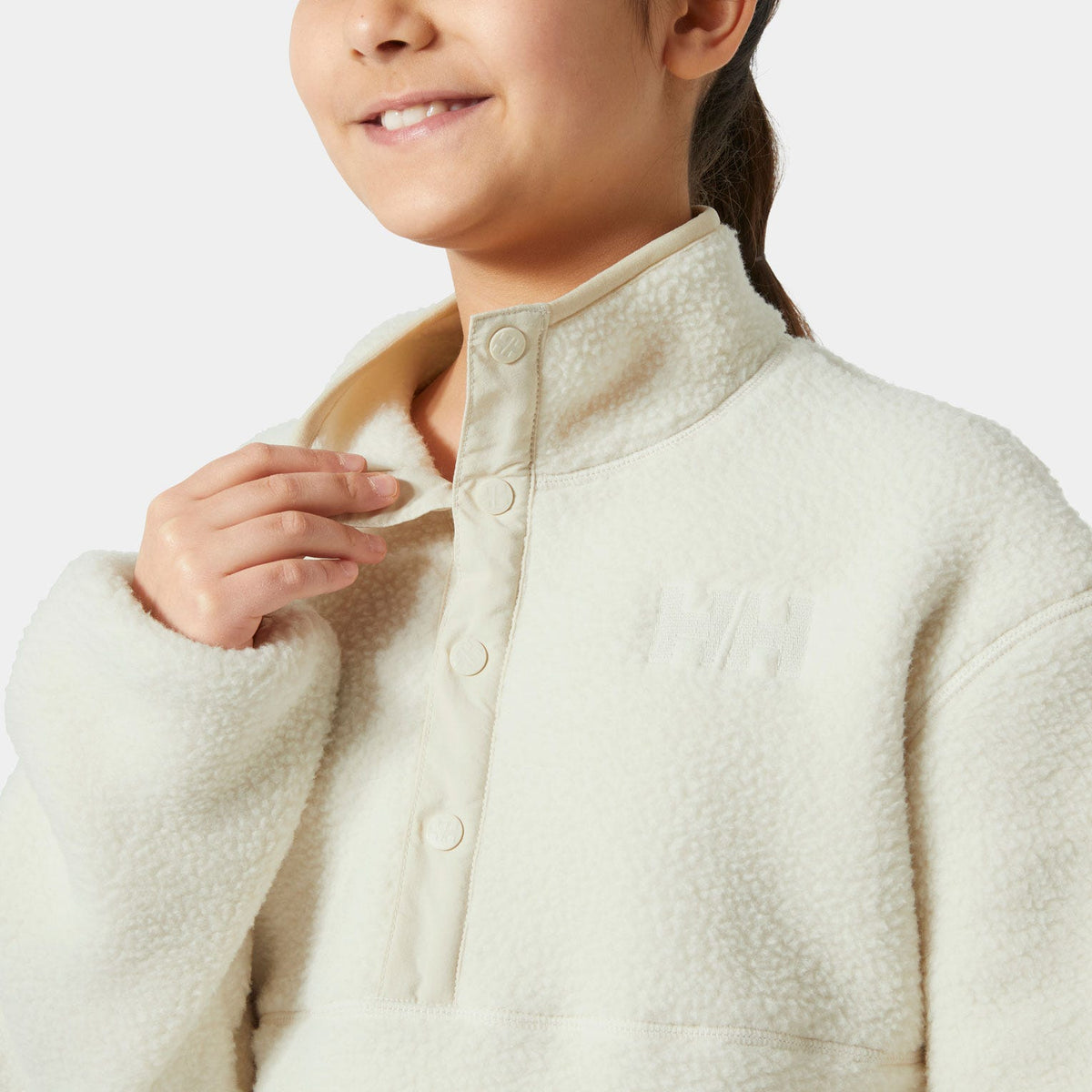 Juniors' Frosty Pile Sweater - 034 CREAM
