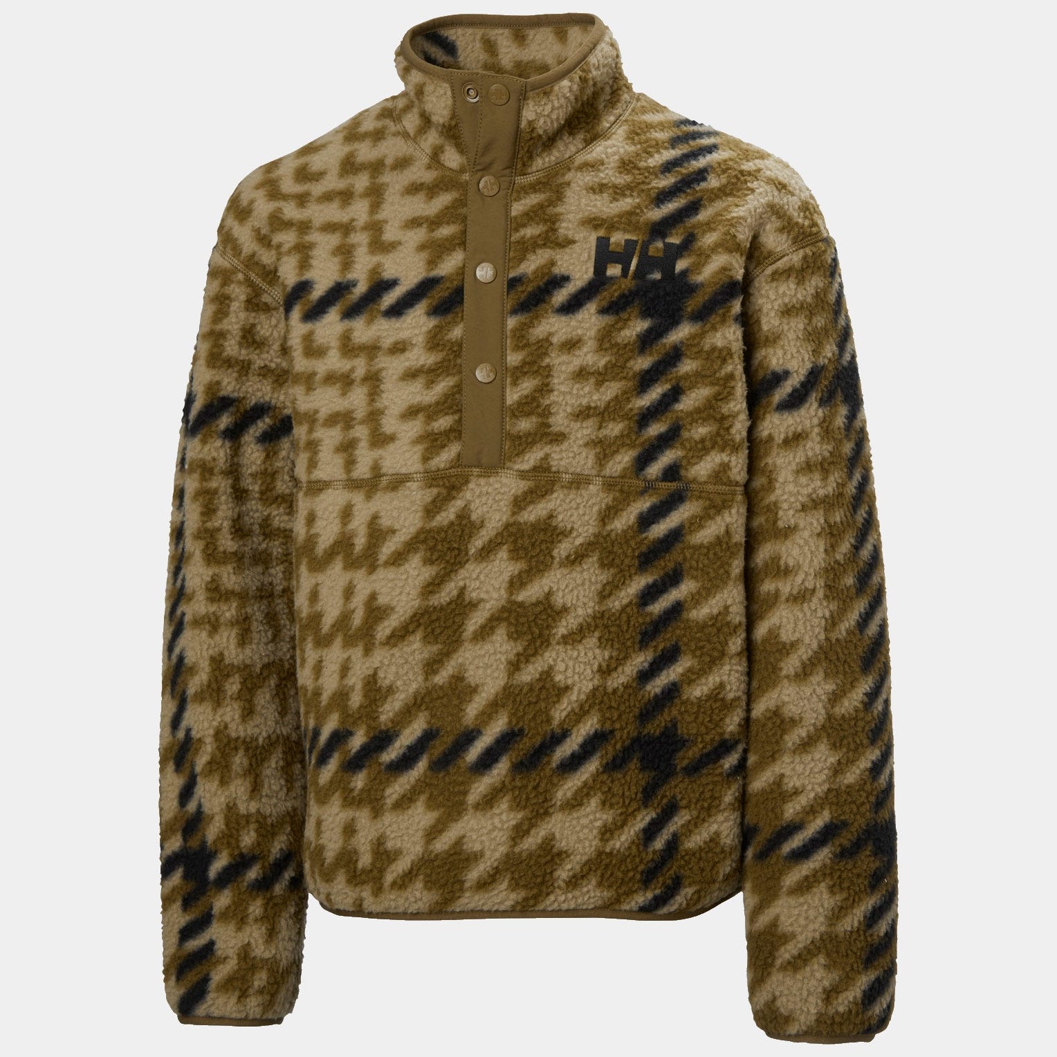 Juniors' Frosty Pile Sweater - 718 SEPIA BROXBURN AOP