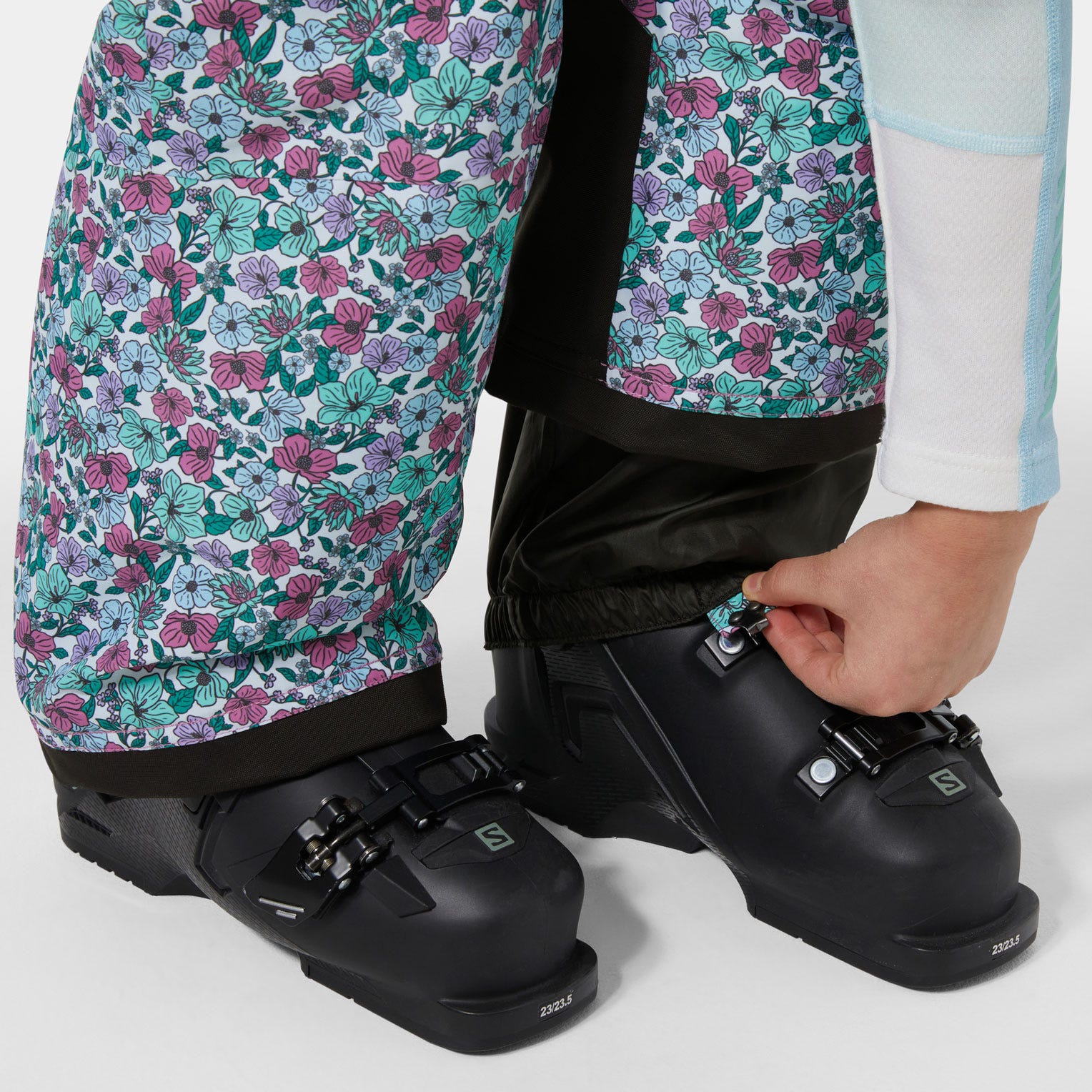 Juniors Girls’ Diamond Pants - 090 META PINK FLORAL AOP