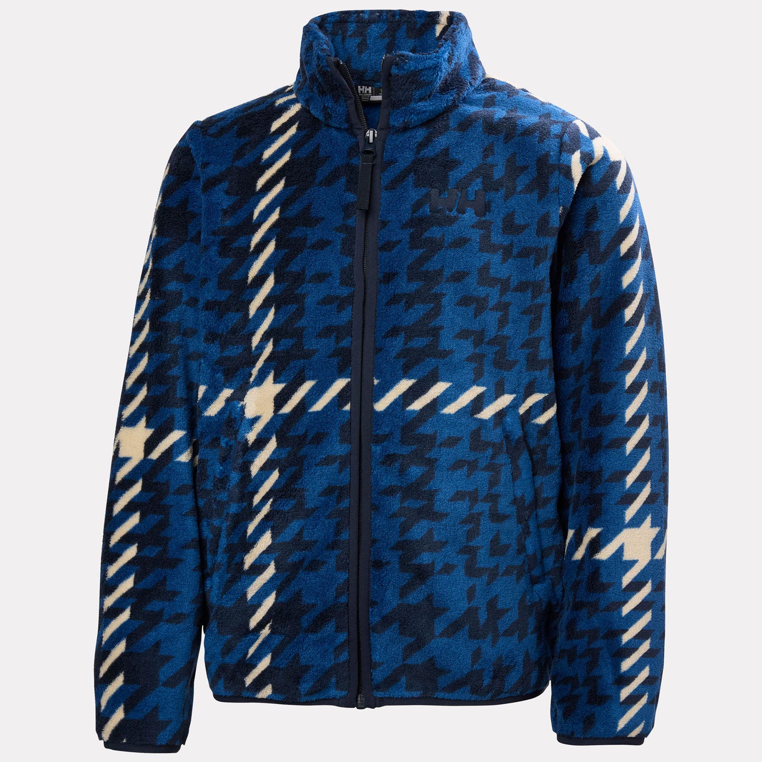 Juniors' Chill Fleece Jacket - 597 NAVY AOP
