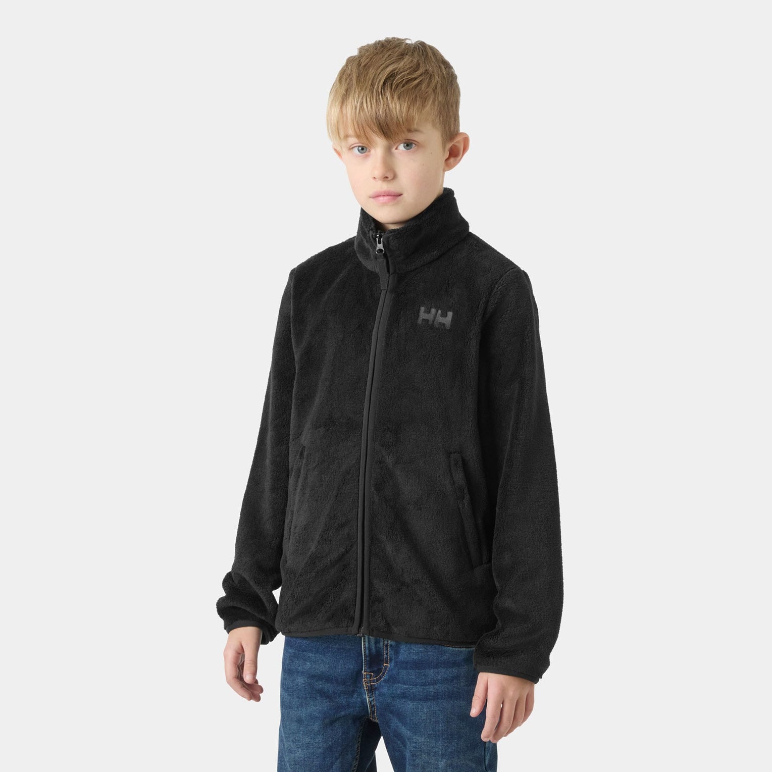 Juniors' Chill Fleece Jacket - 990 BLACK