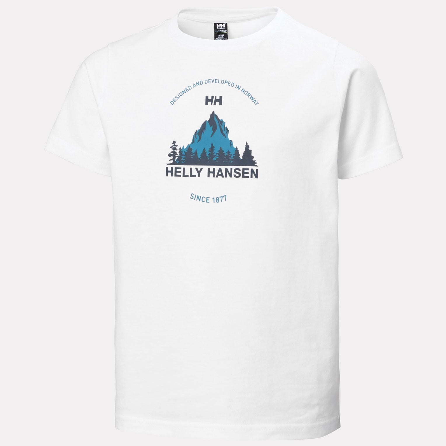 Juniors' HH Graphic T-Shirt - 001 WHITE