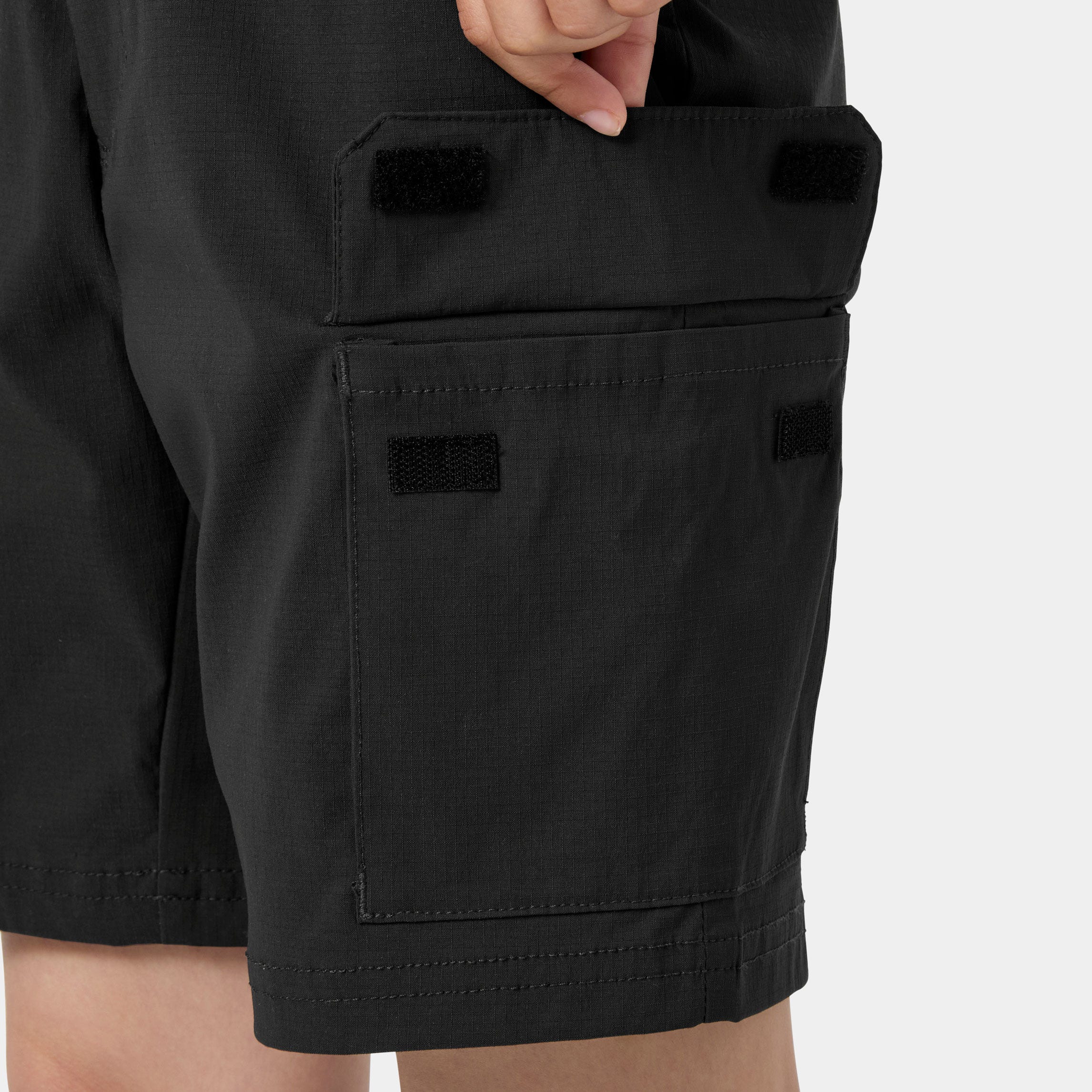 Juniors' HH Quick Dry Cargo Shorts - 980 EBONY