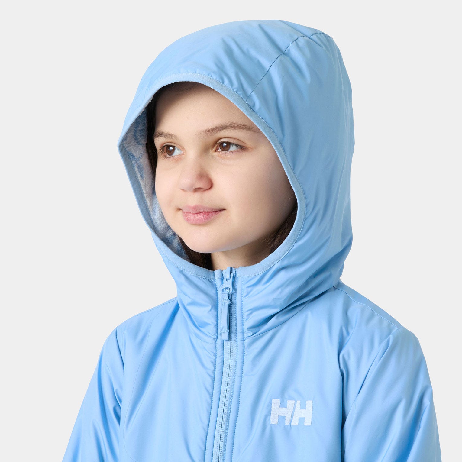 Juniors’ Chill Hooded Jacket - 627 BRIGHT BLUE