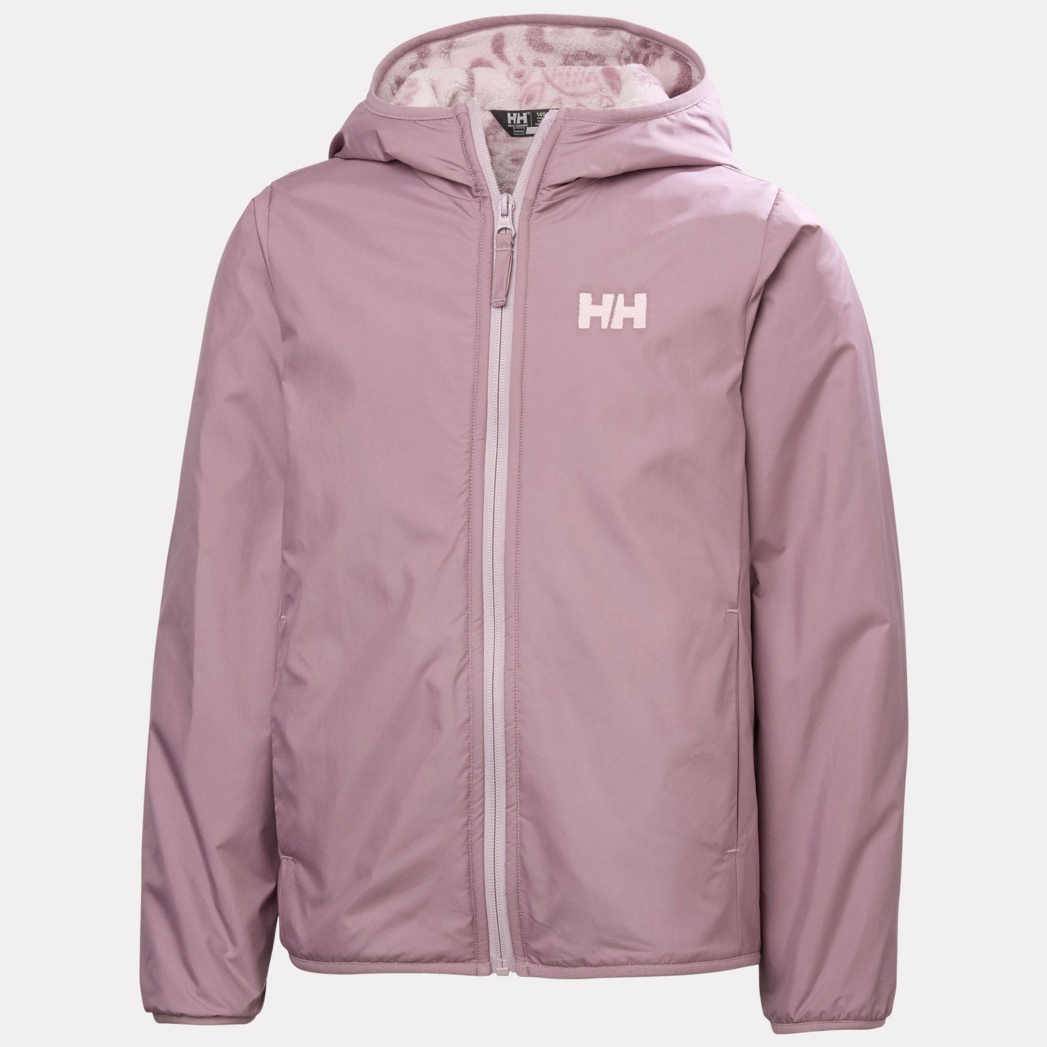 Juniors’ Chill Hooded Jacket - 676 PURPLE CLAY