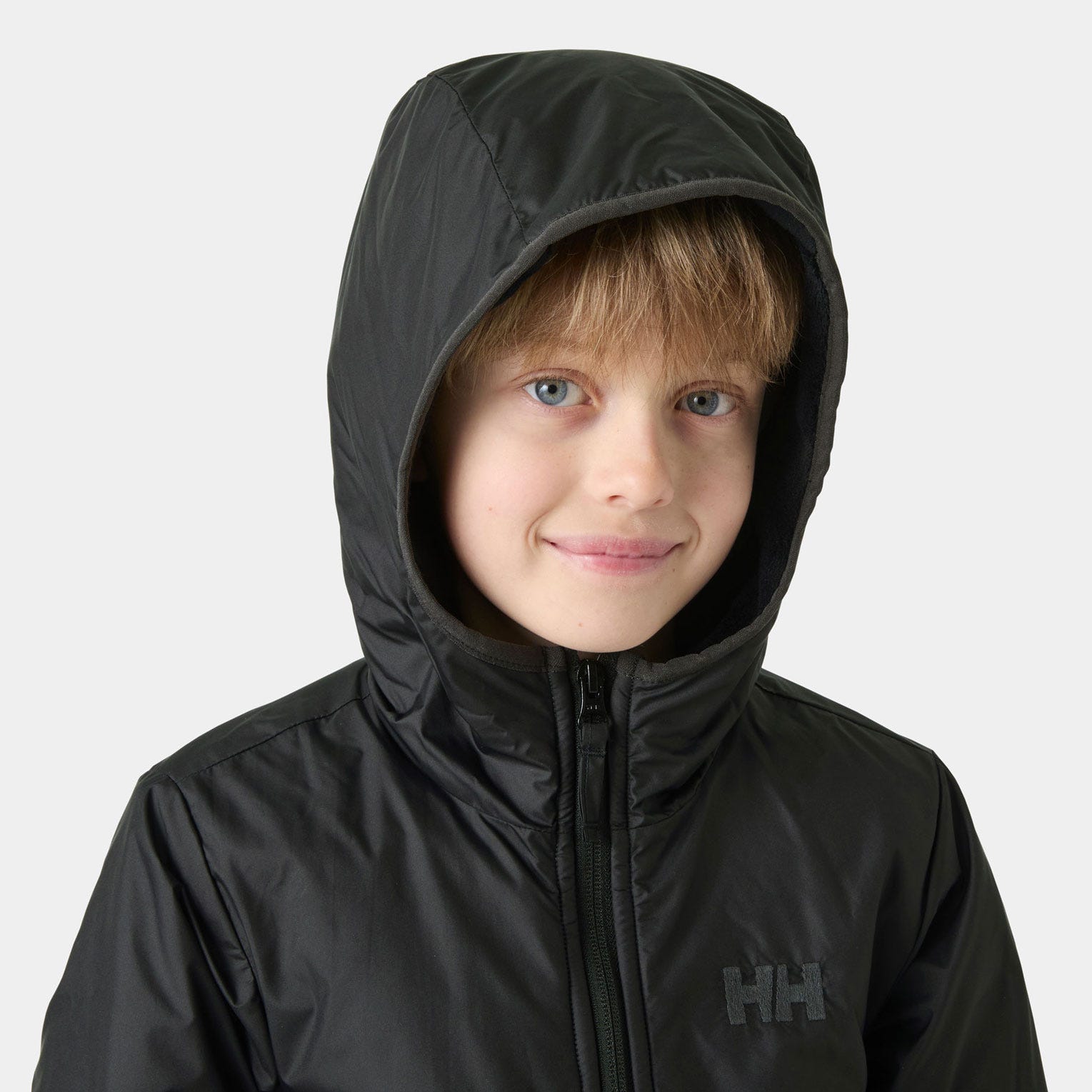 Juniors’ Chill Hooded Jacket - 990 BLACK