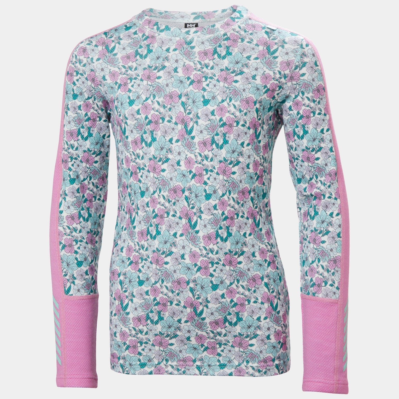 Juniors' Graphic LIFA® Merino Base Layer Set - 089 META PINK AOP