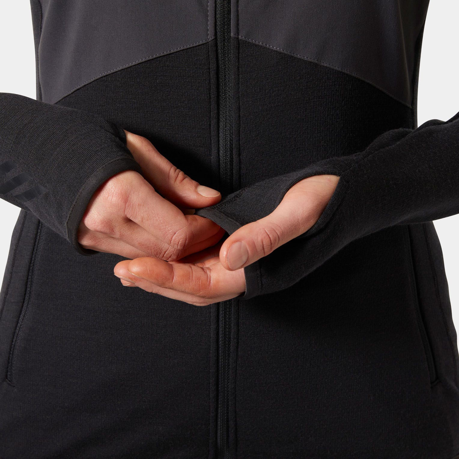 Women's LIFA® Merino Base Layer Jacket - 990 BLACK