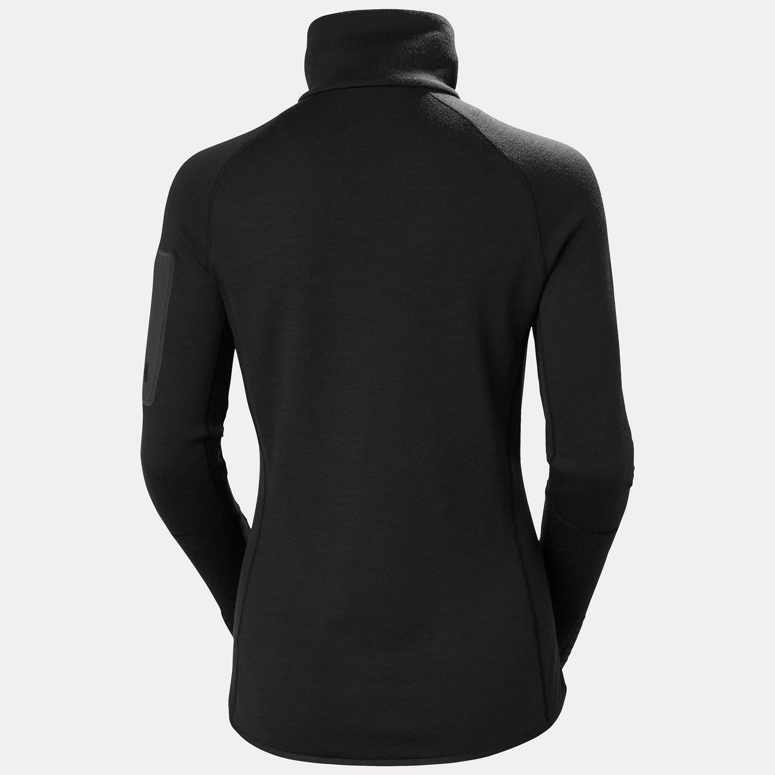 Women's LIFA® Merino Base Layer Jacket - 990 BLACK