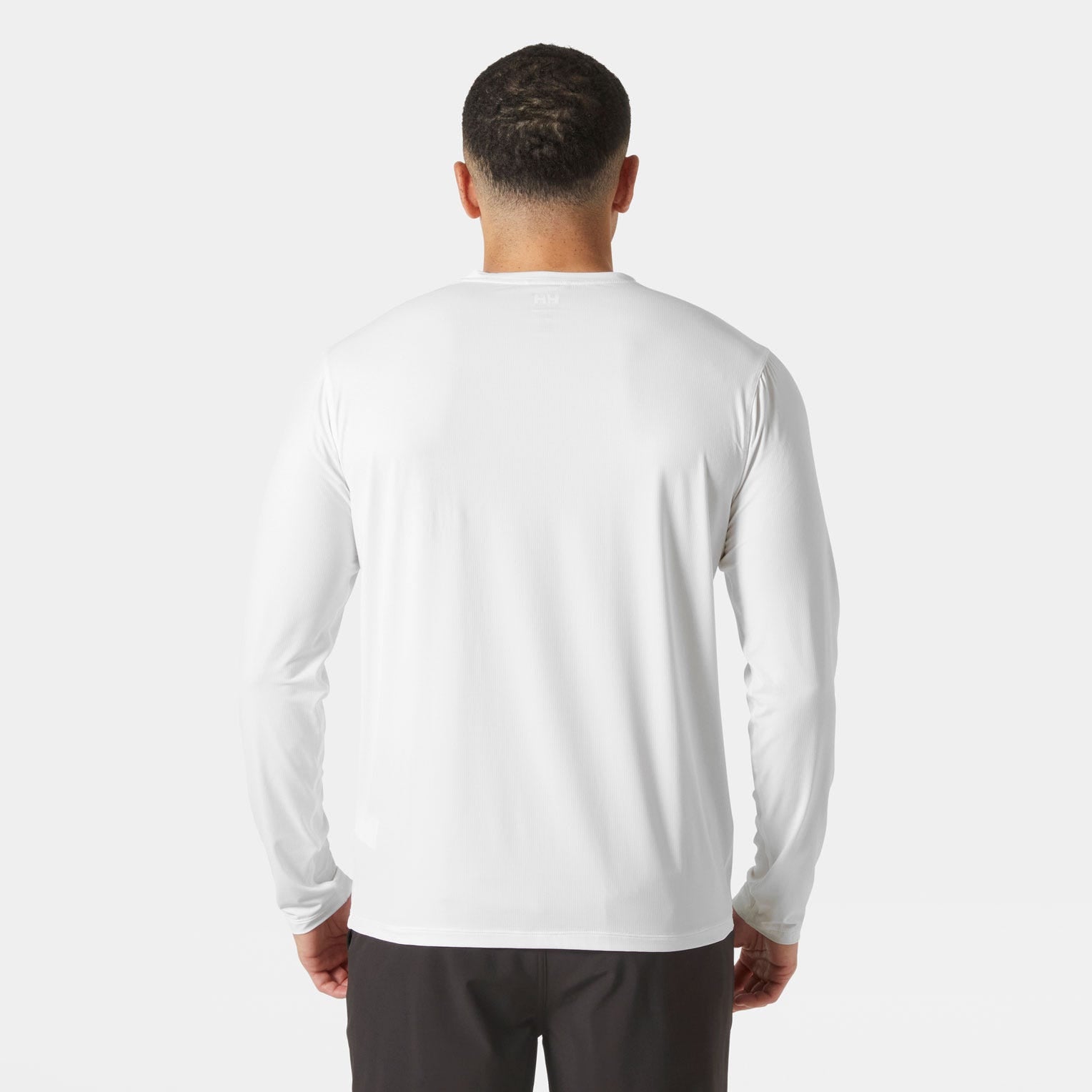 Men's Shine Long Sleeve Crew - 001 WHITE