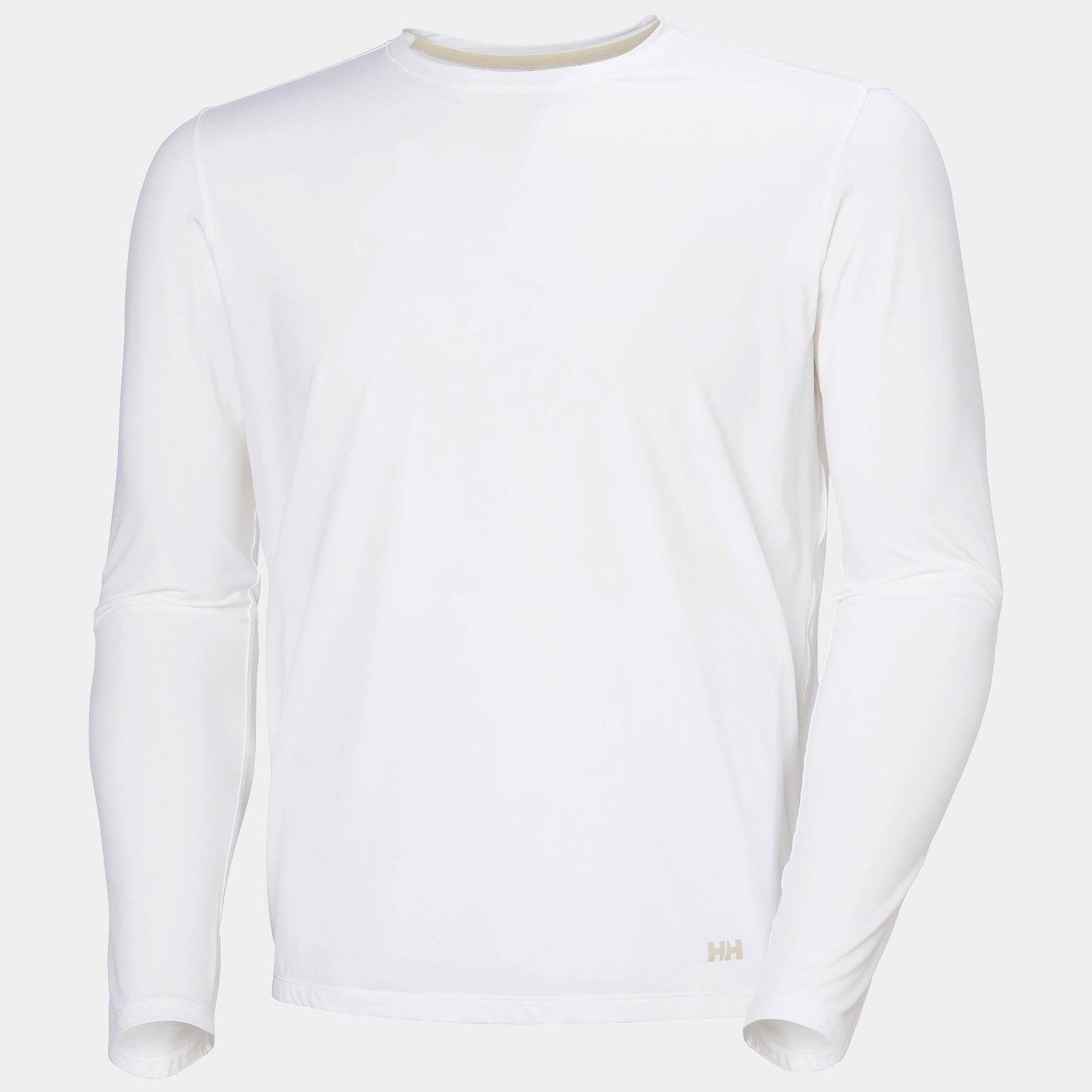 Men's Shine Long Sleeve Crew - 001 WHITE