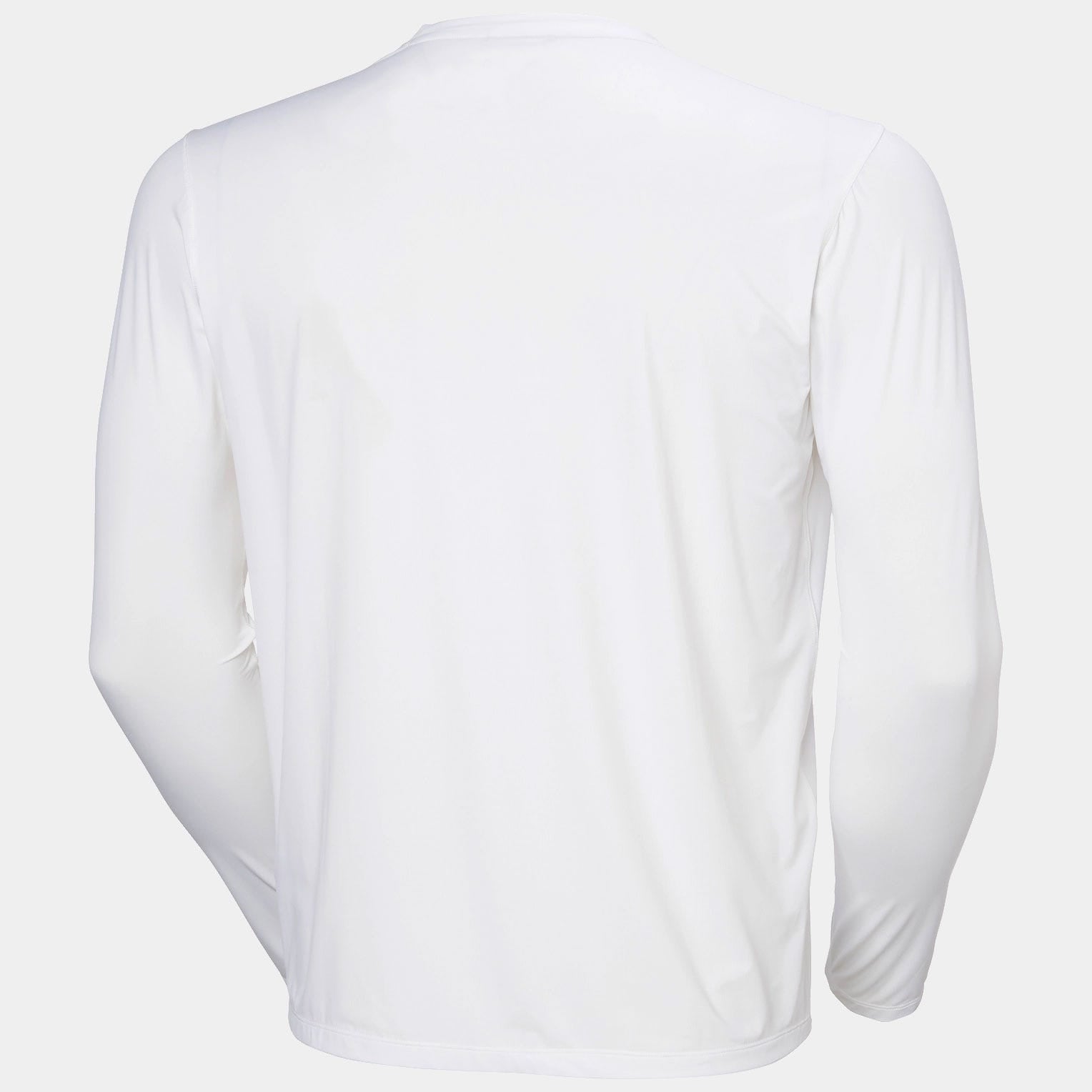 Men's Shine Long Sleeve Crew - 001 WHITE