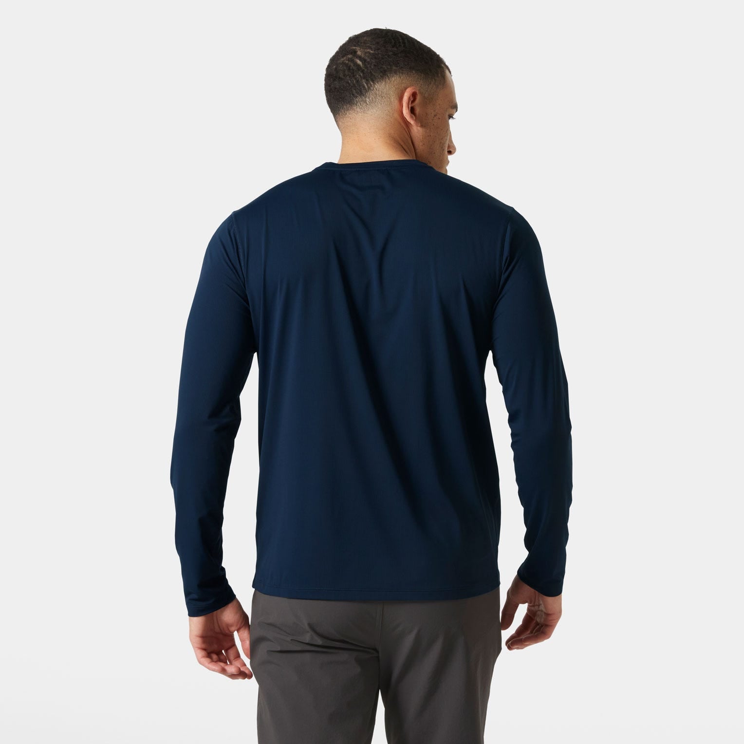 Men's Shine Long Sleeve Crew - 597 NAVY