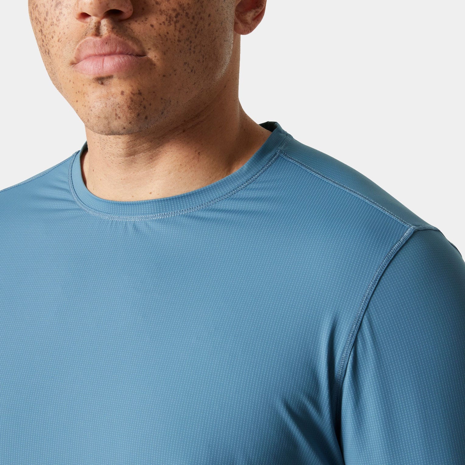 Men's Shine Long Sleeve Crew - 601 WASHED NAVY
