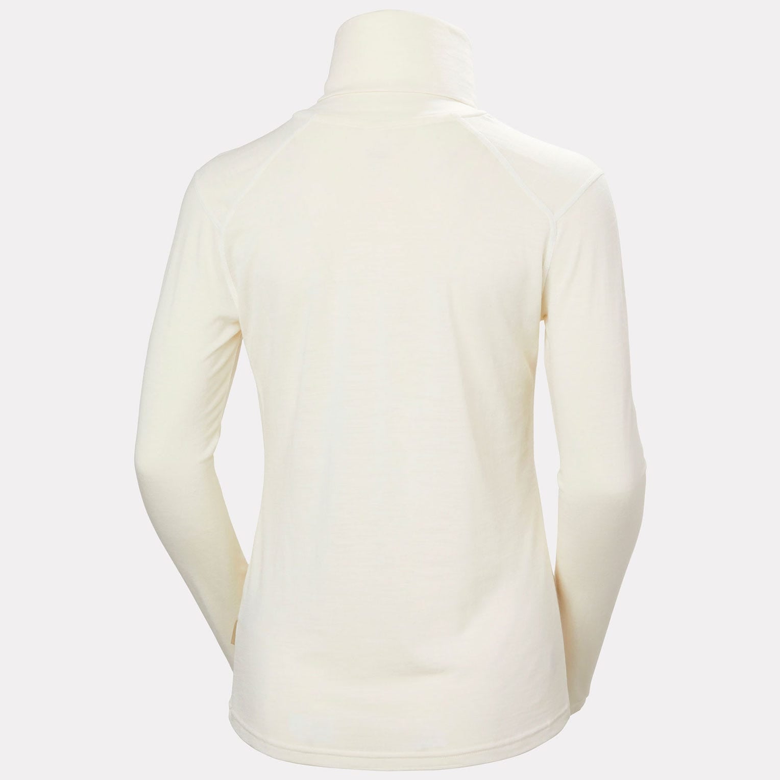 Women's HH Durawool High Neck Long Sleeve - 047 SNOW