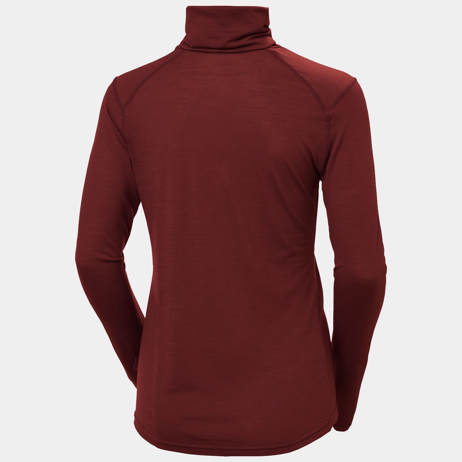 Women's HH Durawool High Neck Long Sleeve - 180 MARS RED
