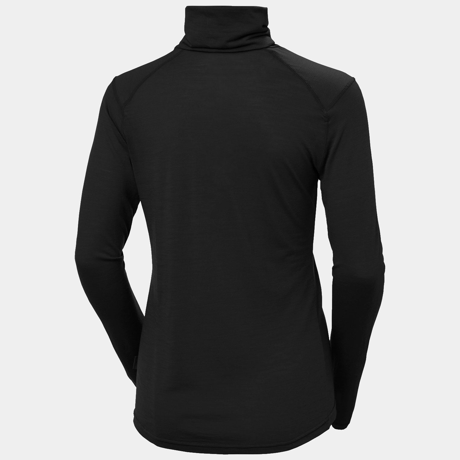 Women's HH Durawool High Neck Long Sleeve - 990 BLACK