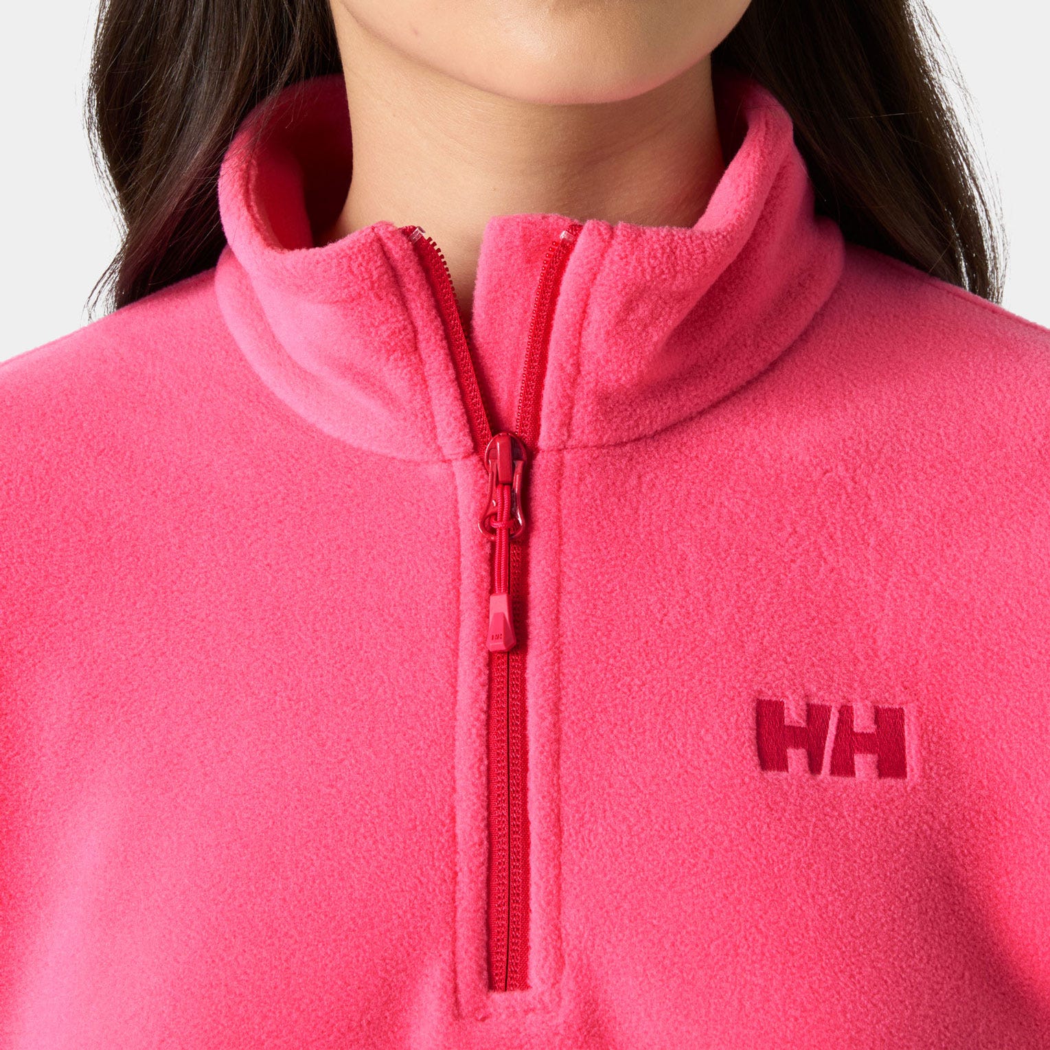 Women's Daybreaker Half-Zip Fleece - 074 HOT PINK