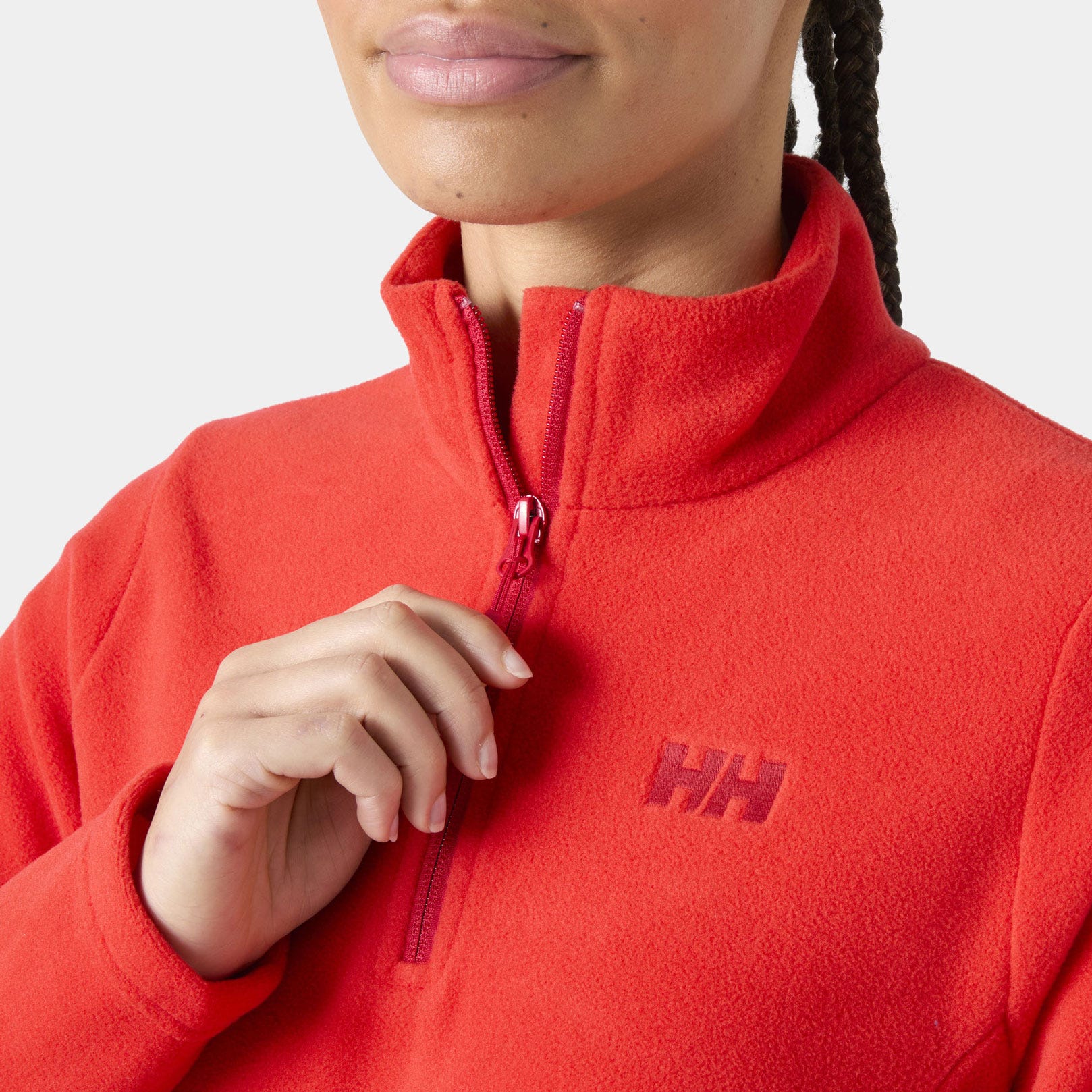 Women's Daybreaker Half-Zip Fleece - 222 ALERT RED