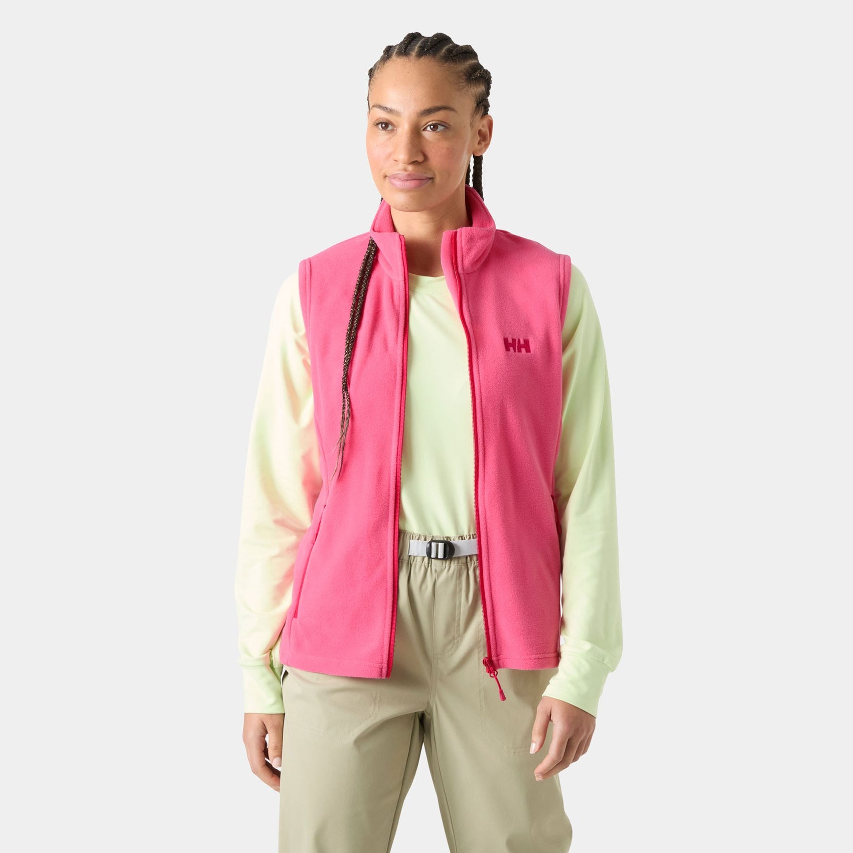 Women’s Daybreaker Fleece Vest - 074 HOT PINK