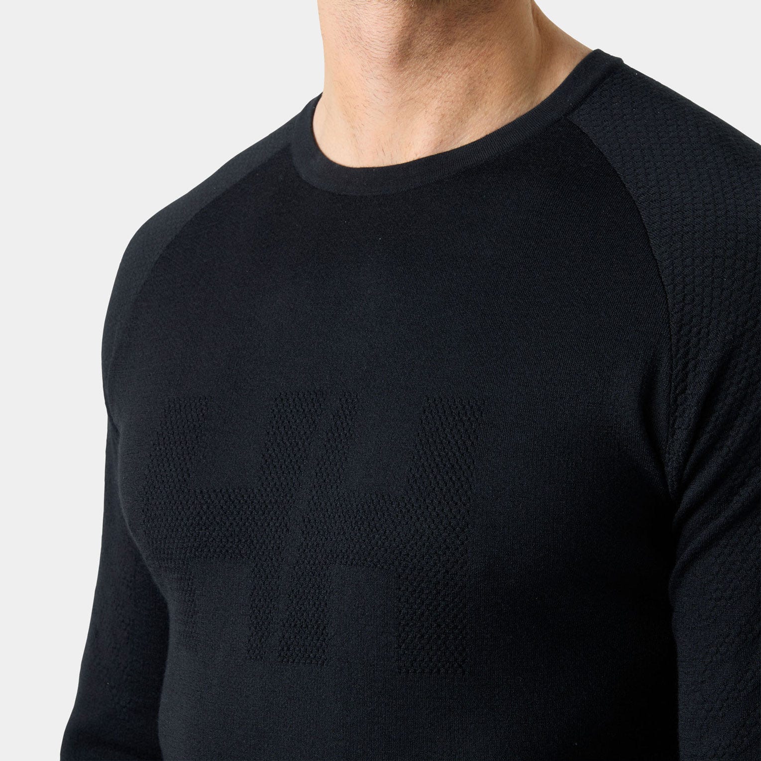 Men's LIFA® Merino Knitevo Crew - 990 BLACK