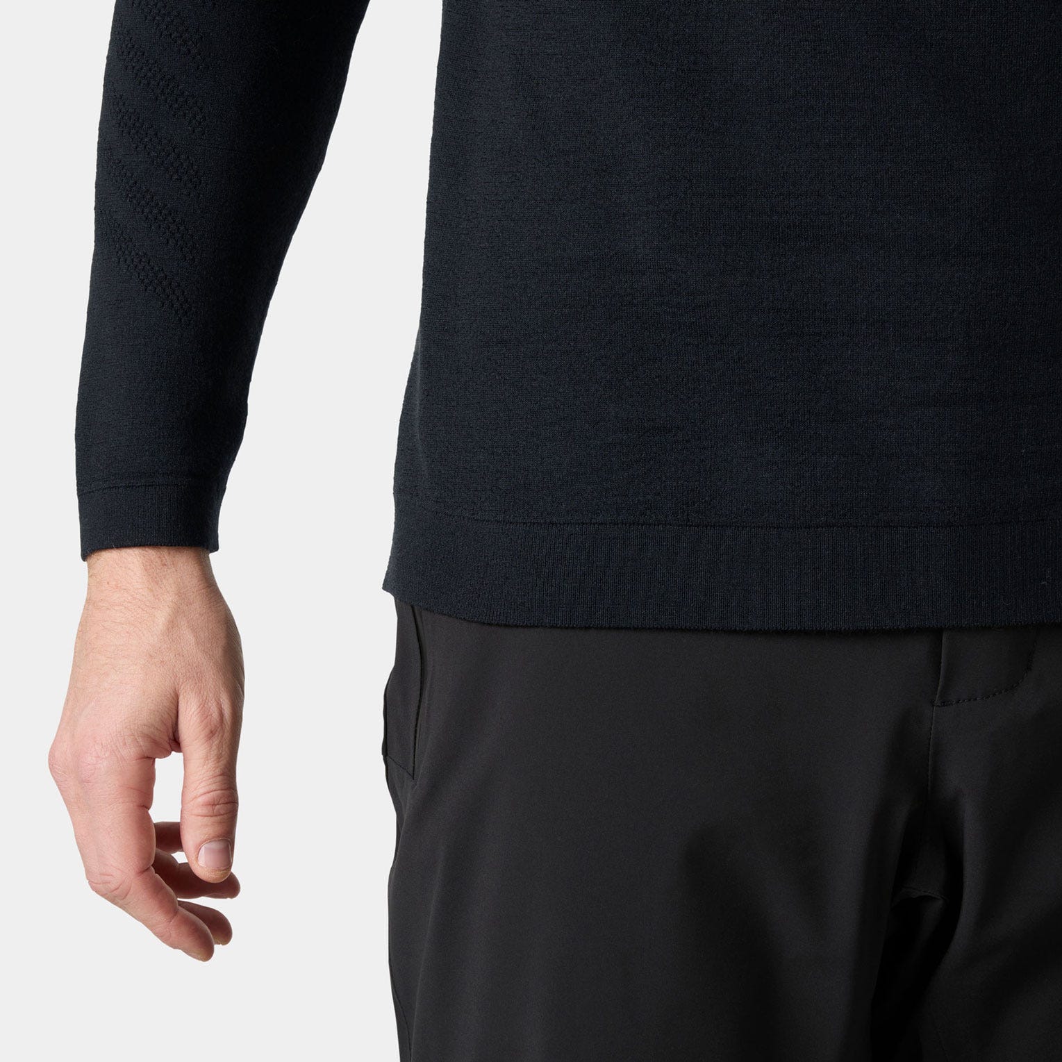 Men's LIFA® Merino Knitevo Crew - 990 BLACK