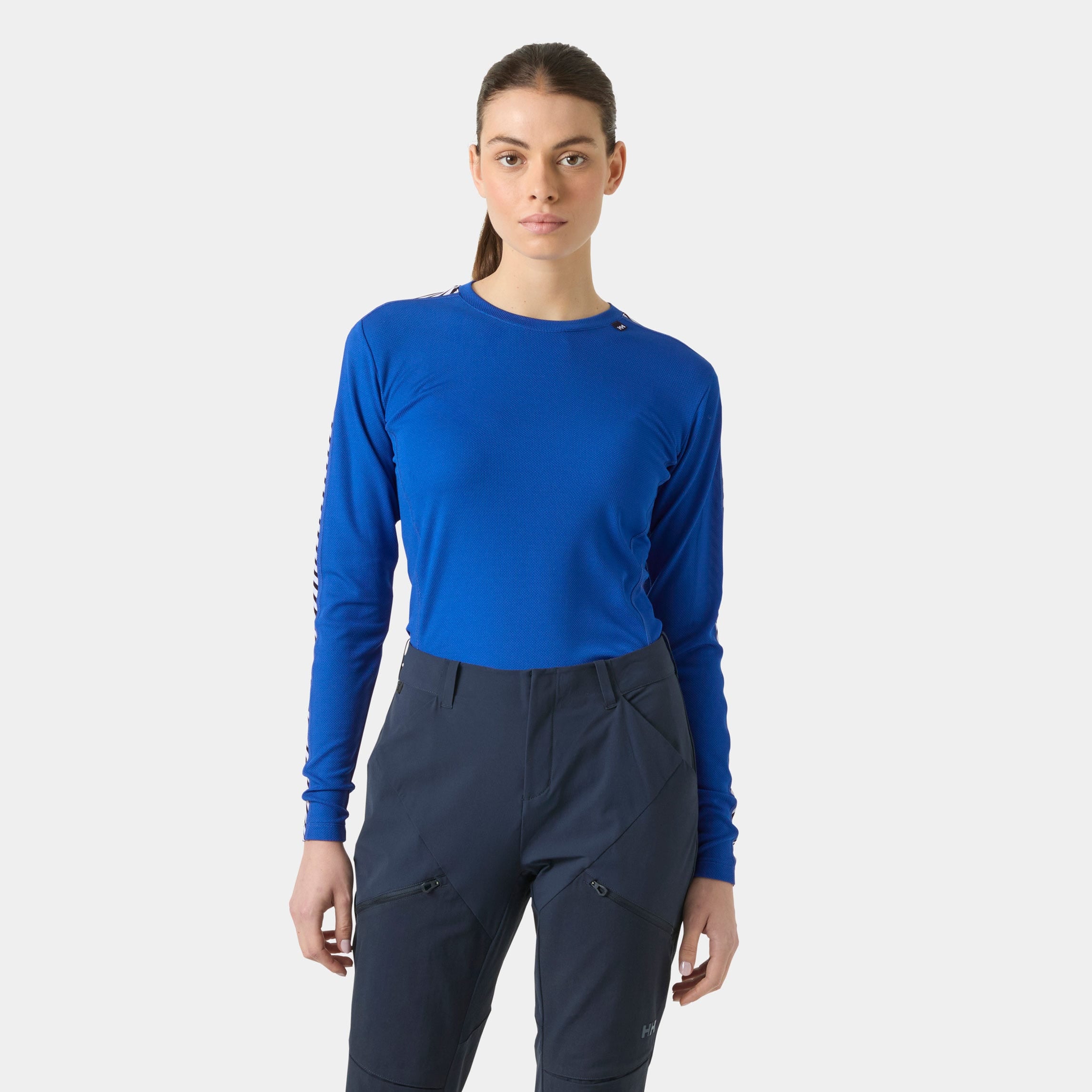 Women’s HH LIFA® Long-Sleeve Crew Base Layer - 543 COBALT 20