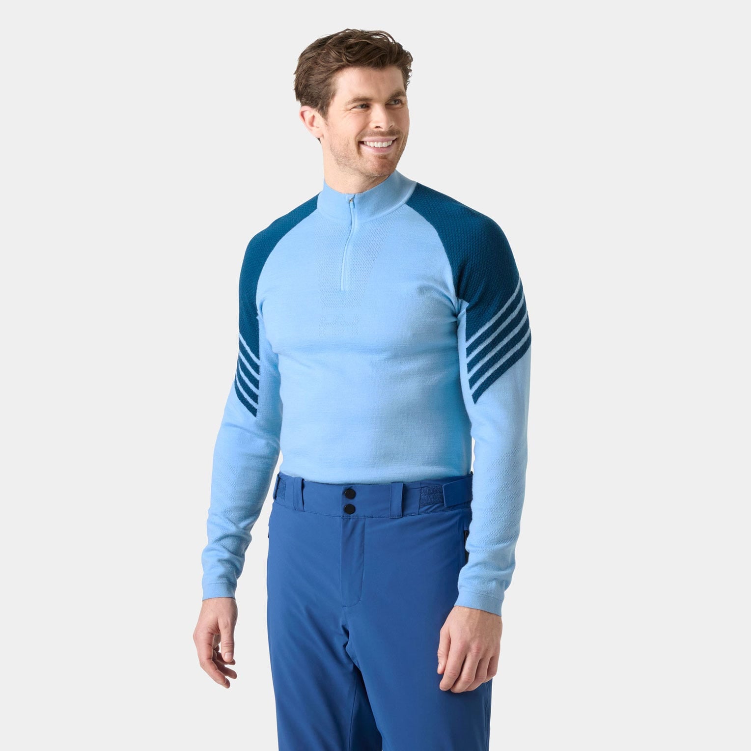 Men’s LIFA® Merino Knitevo Half-Zip - 627 BRIGHT BLUE