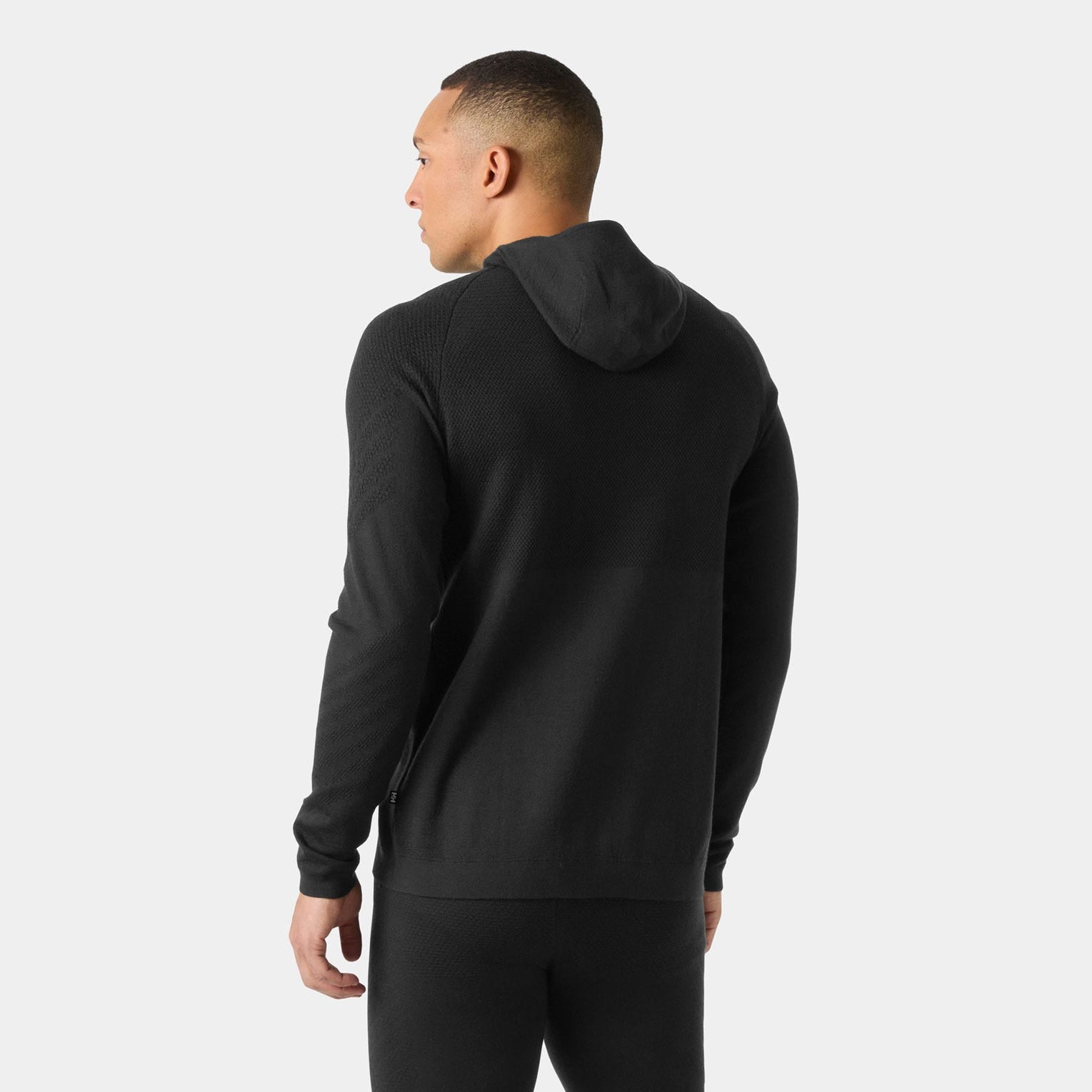 Men’s LIFA® Merino Knitevo Hoodie - 990 BLACK