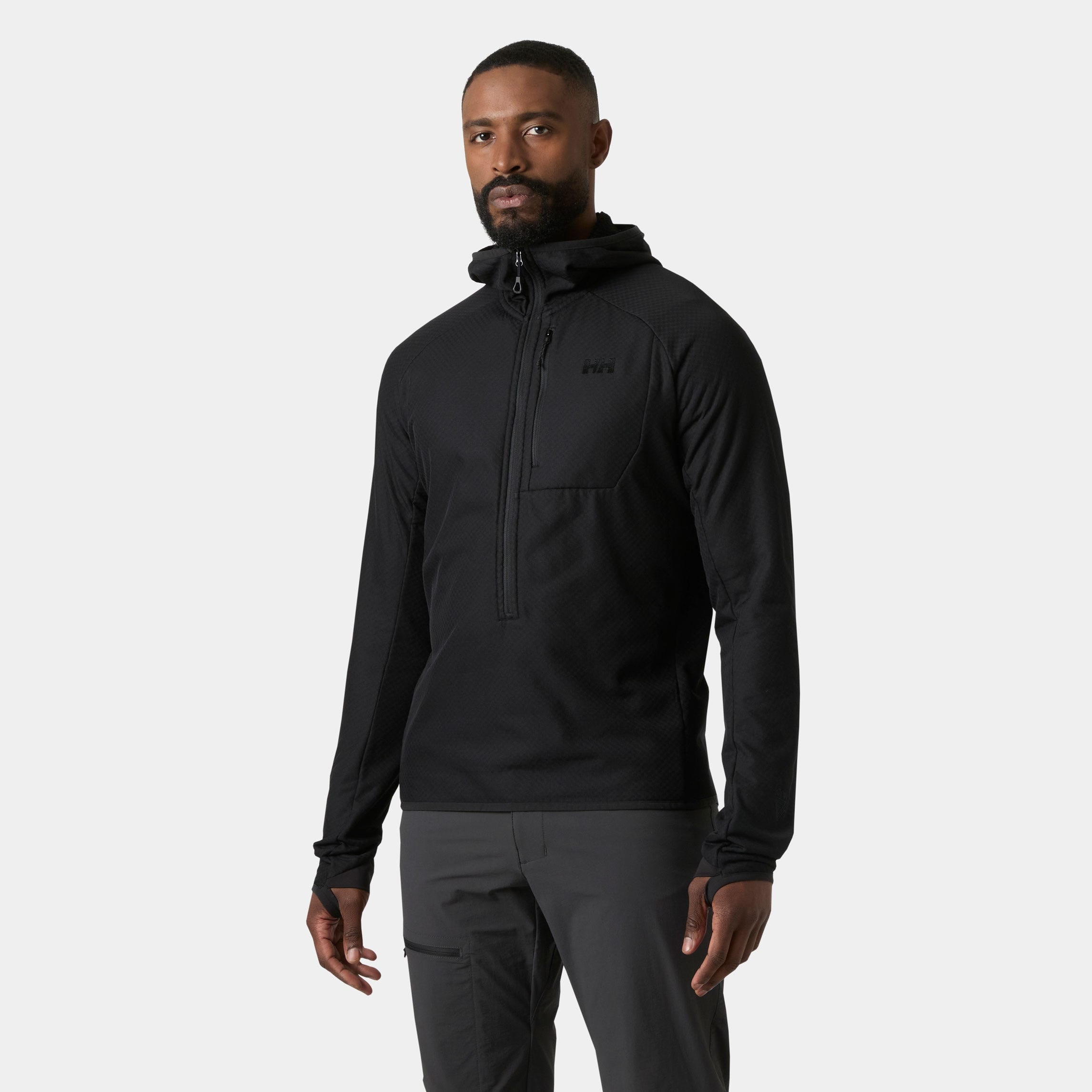 Men's Odin Breeze Hooded Fleece - 990 BLACK