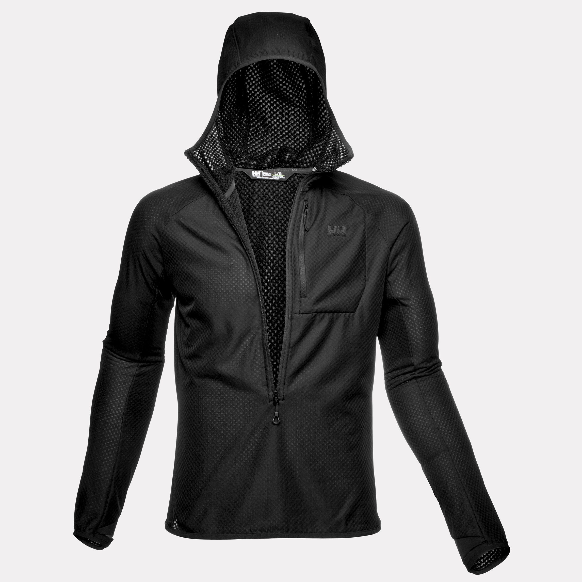 Men's Odin Breeze Hooded Fleece - 990 BLACK