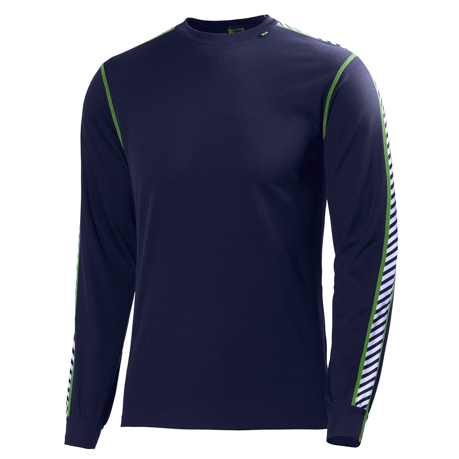 Men's HH LIFA® Stripe Long-Sleeve Crew Base Layer